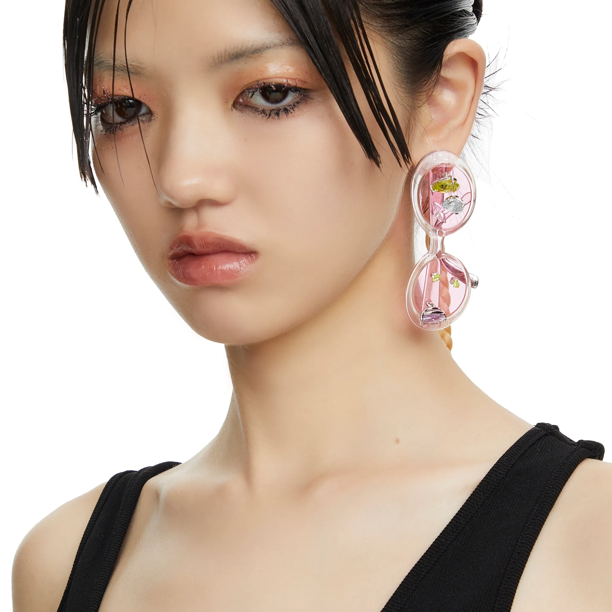 Electric Girl / Gemstone Sunglass Earring