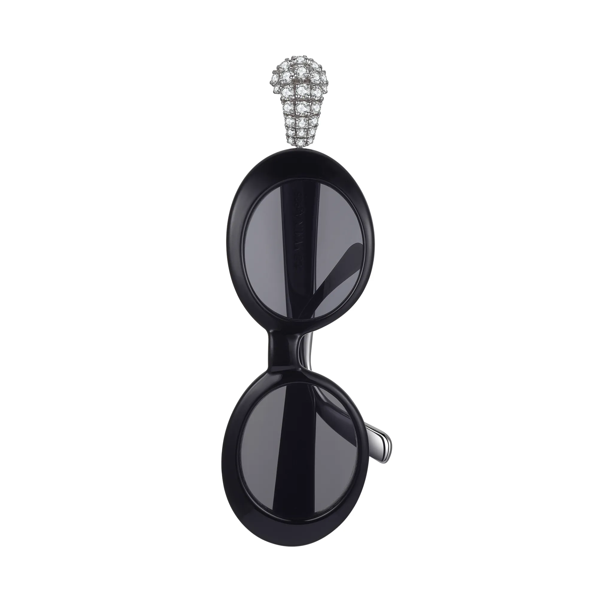 Electric Girl / Mini Sunglass Pave Earring