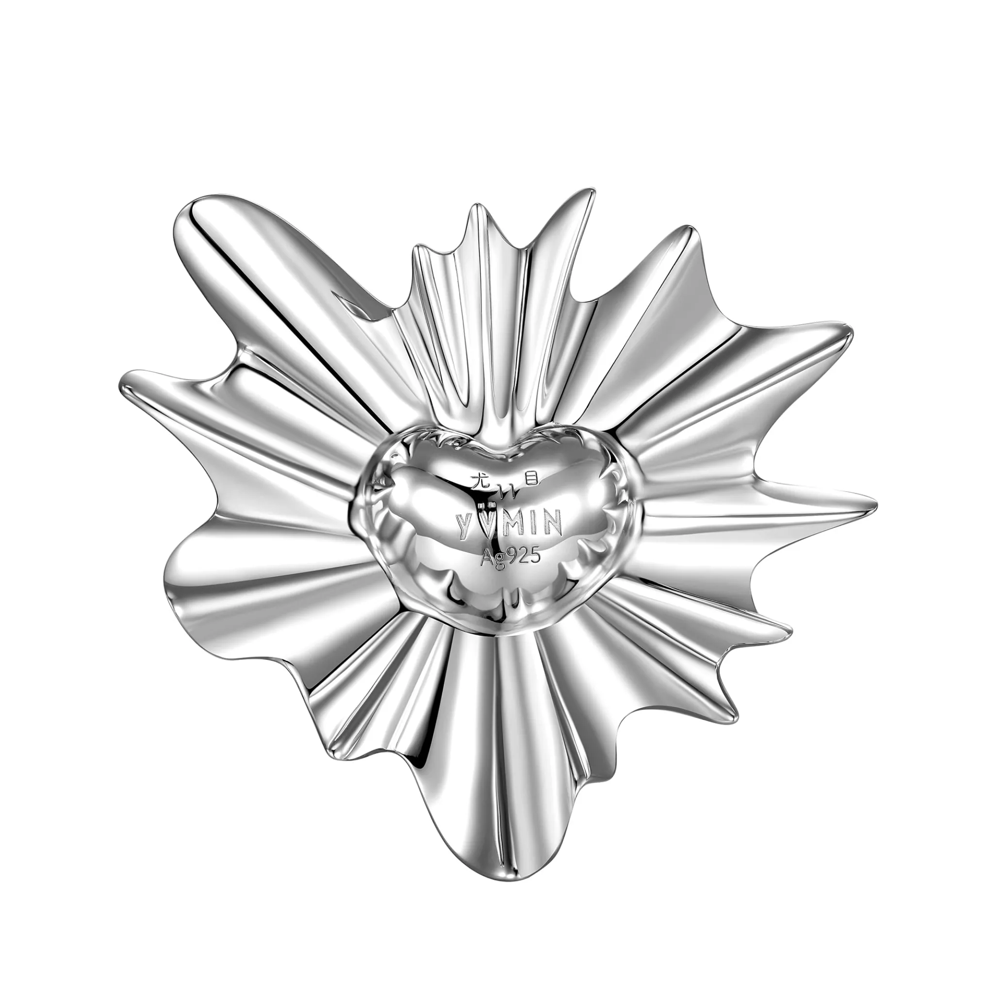 ElectricGirl / Heart with skirts Ring