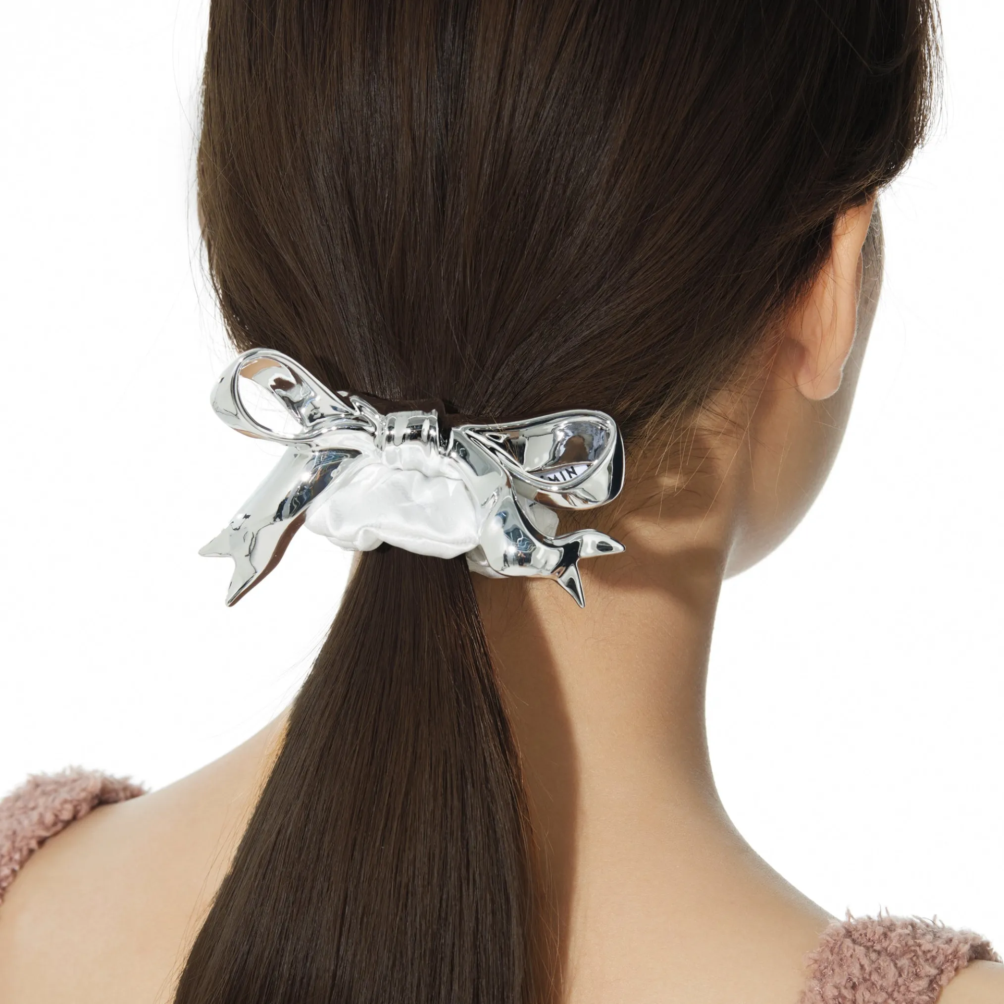 New Material / Metal Bow Hair Tie