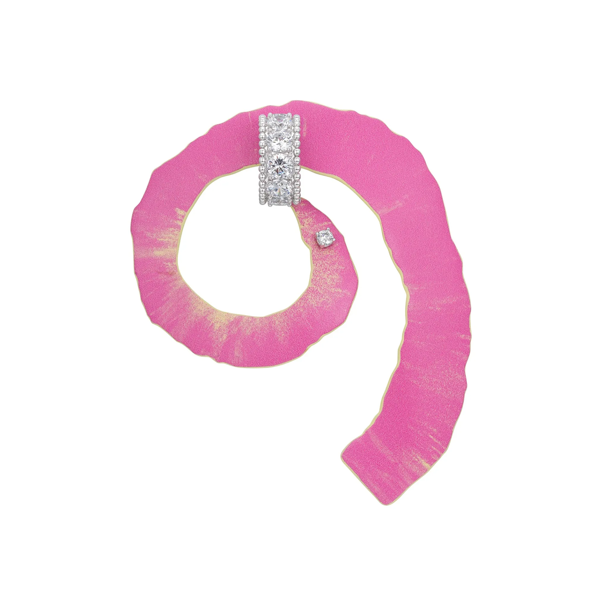 Paradise / Apple Peel Stud Earring