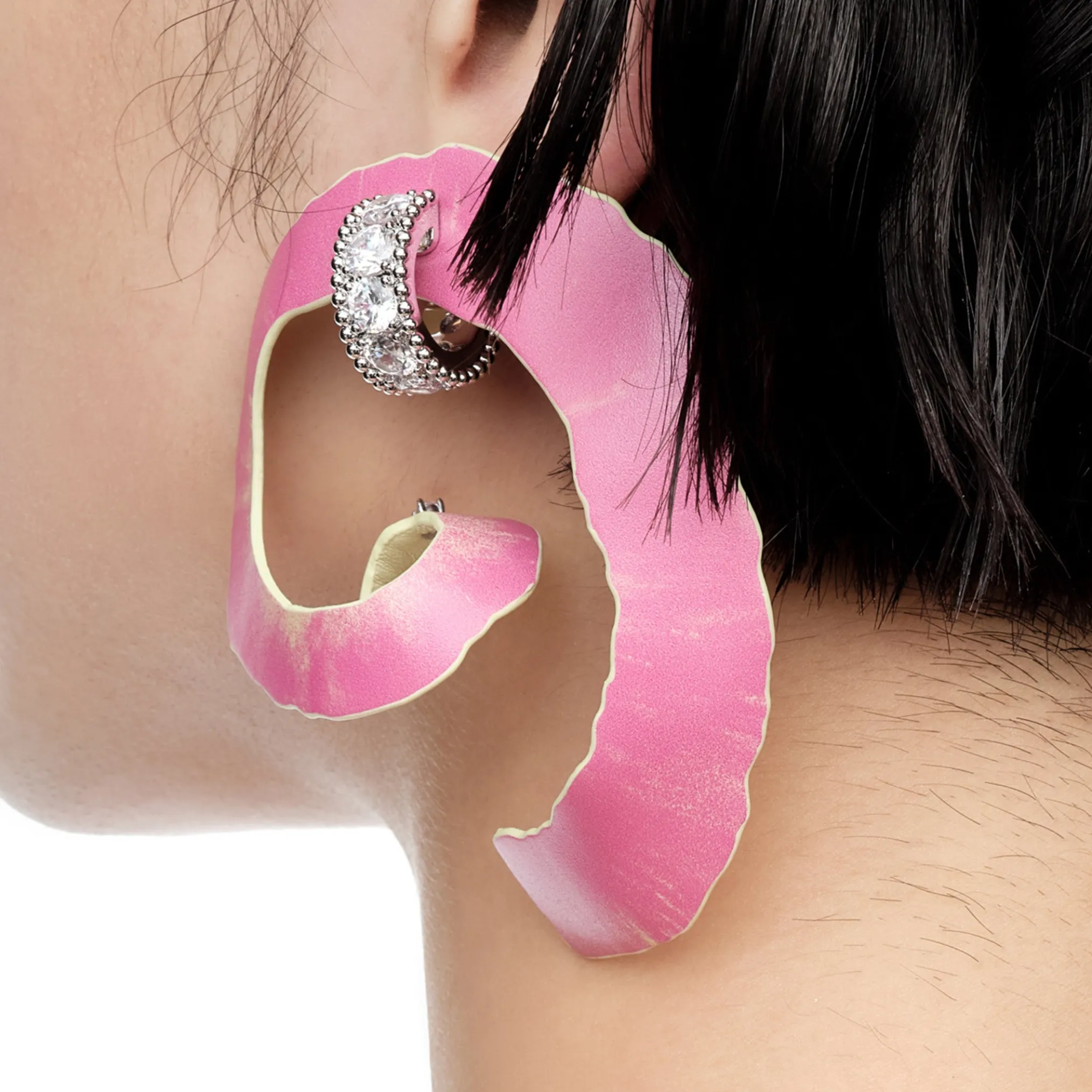 Paradise / Apple Peel Stud Earring