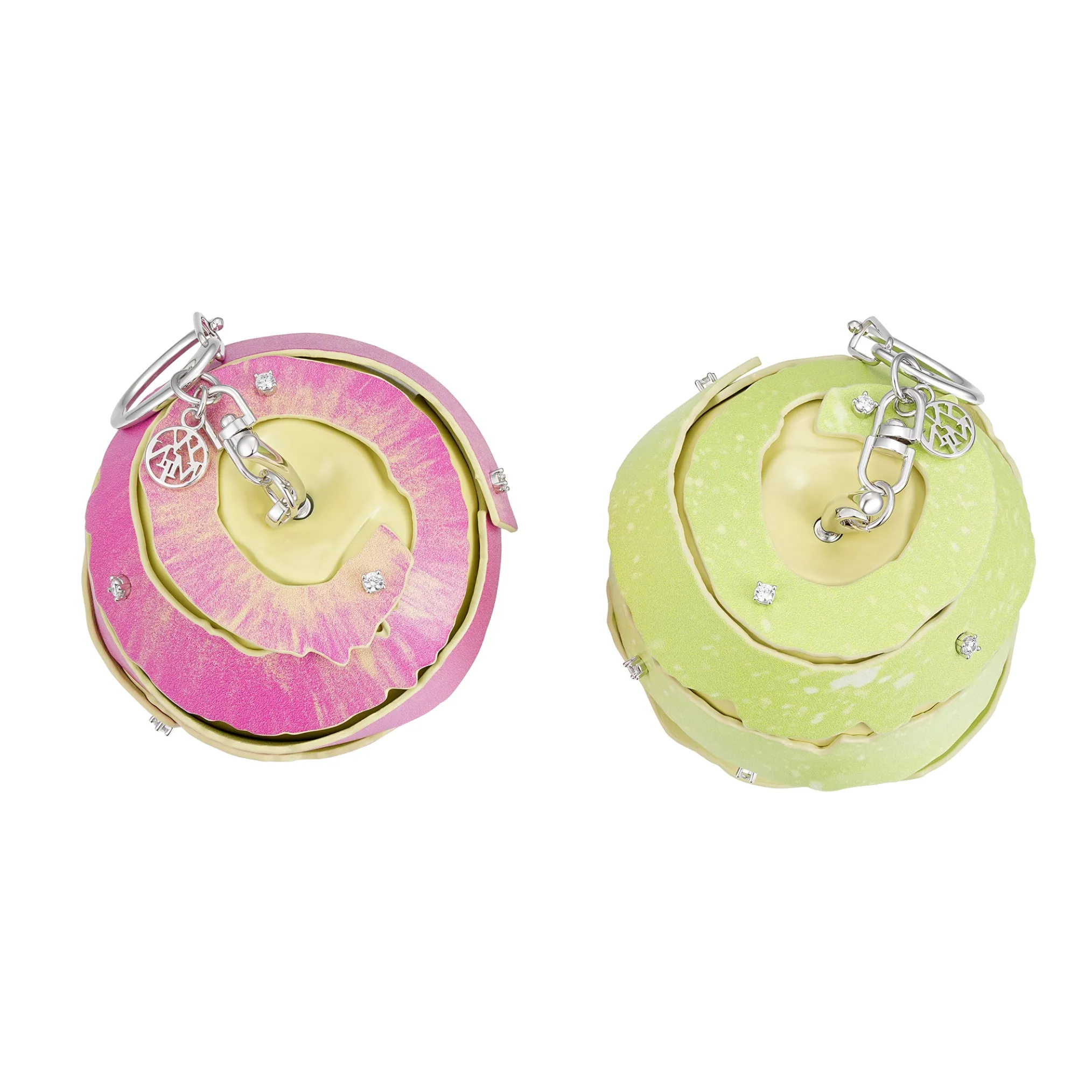 Paradise / Apple Peel Bag Charm Chain