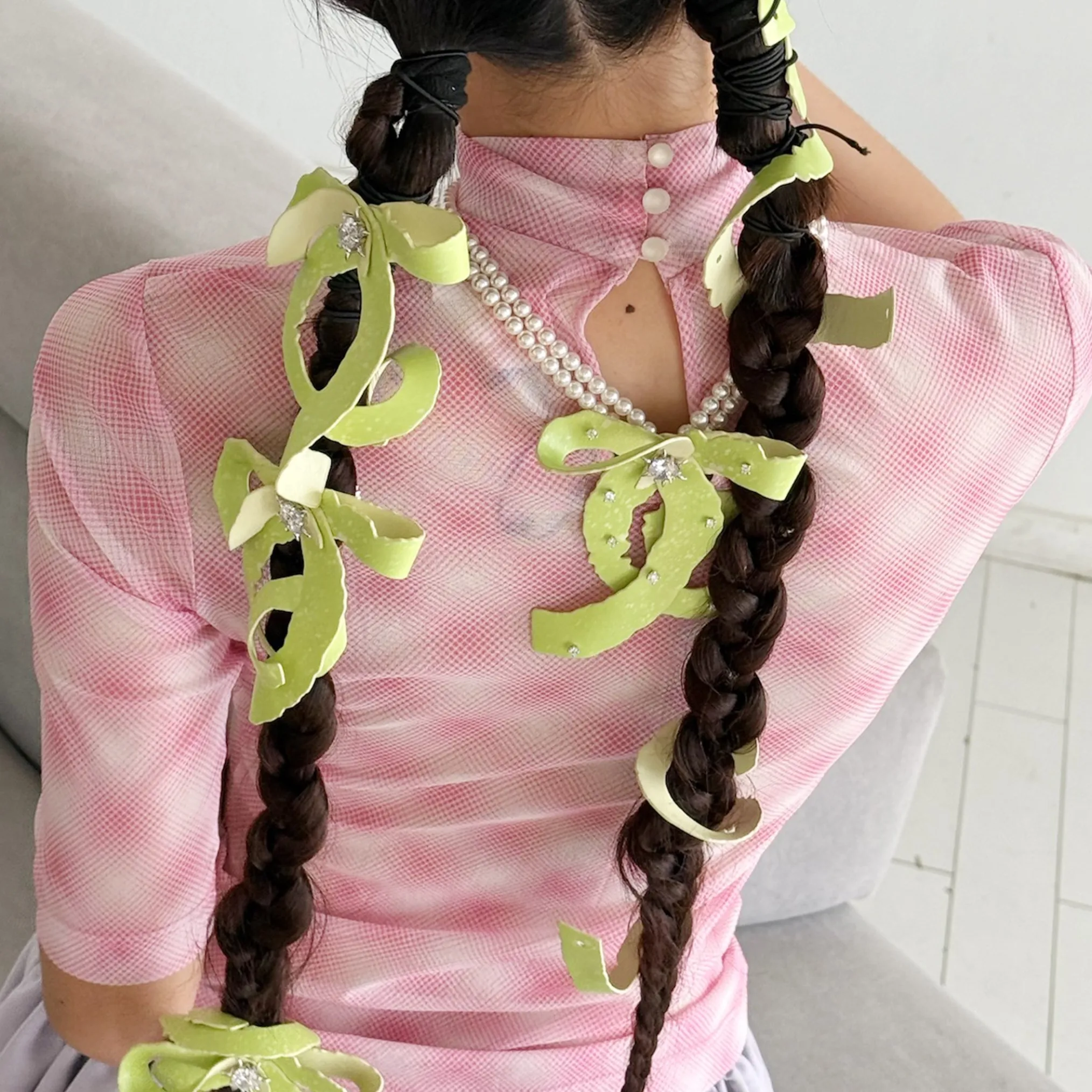 Paradise / Apple Peel Hair Pin