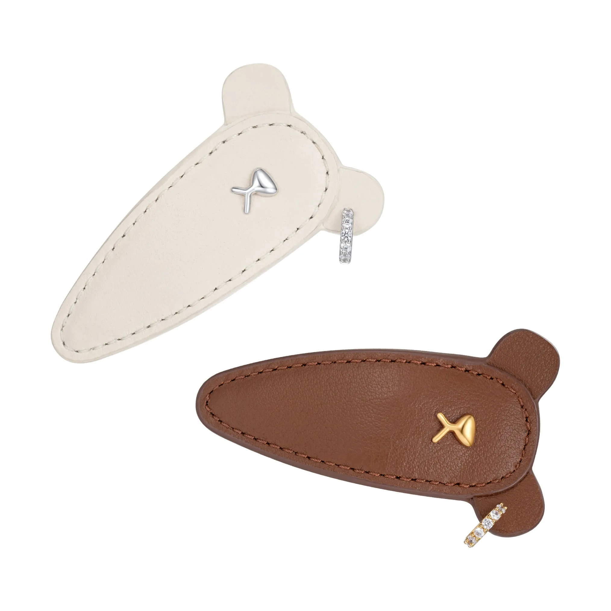 Paradise / Bear Face Hair Clip