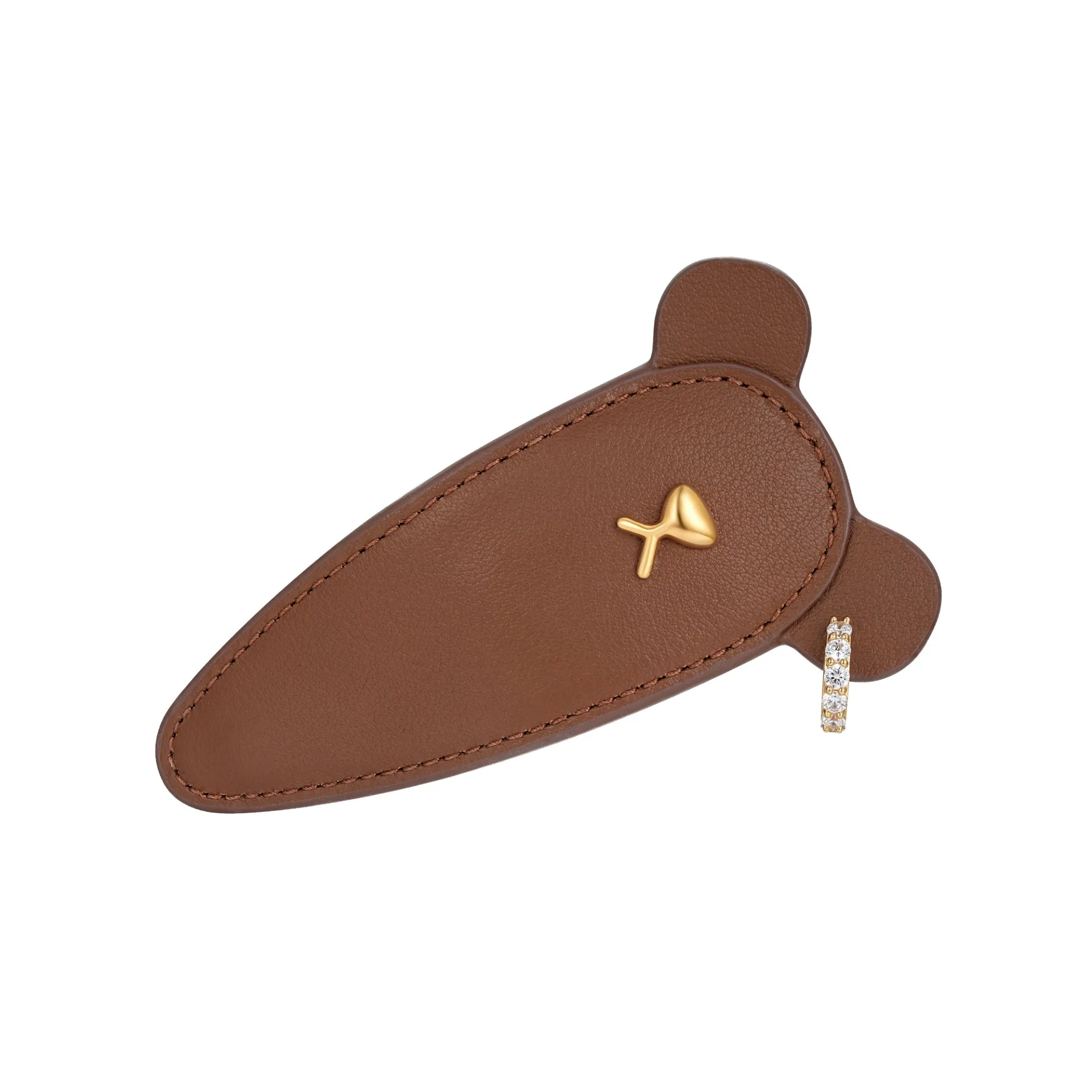 Paradise / Bear Face Hair Clip