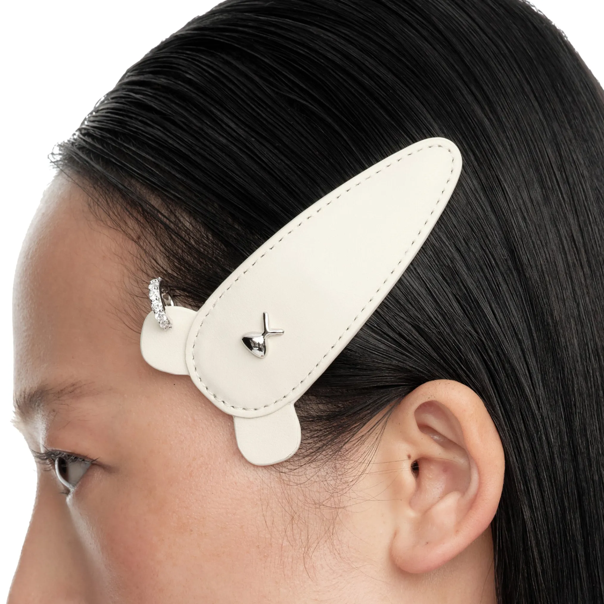 Paradise / Bear Face Hair Clip