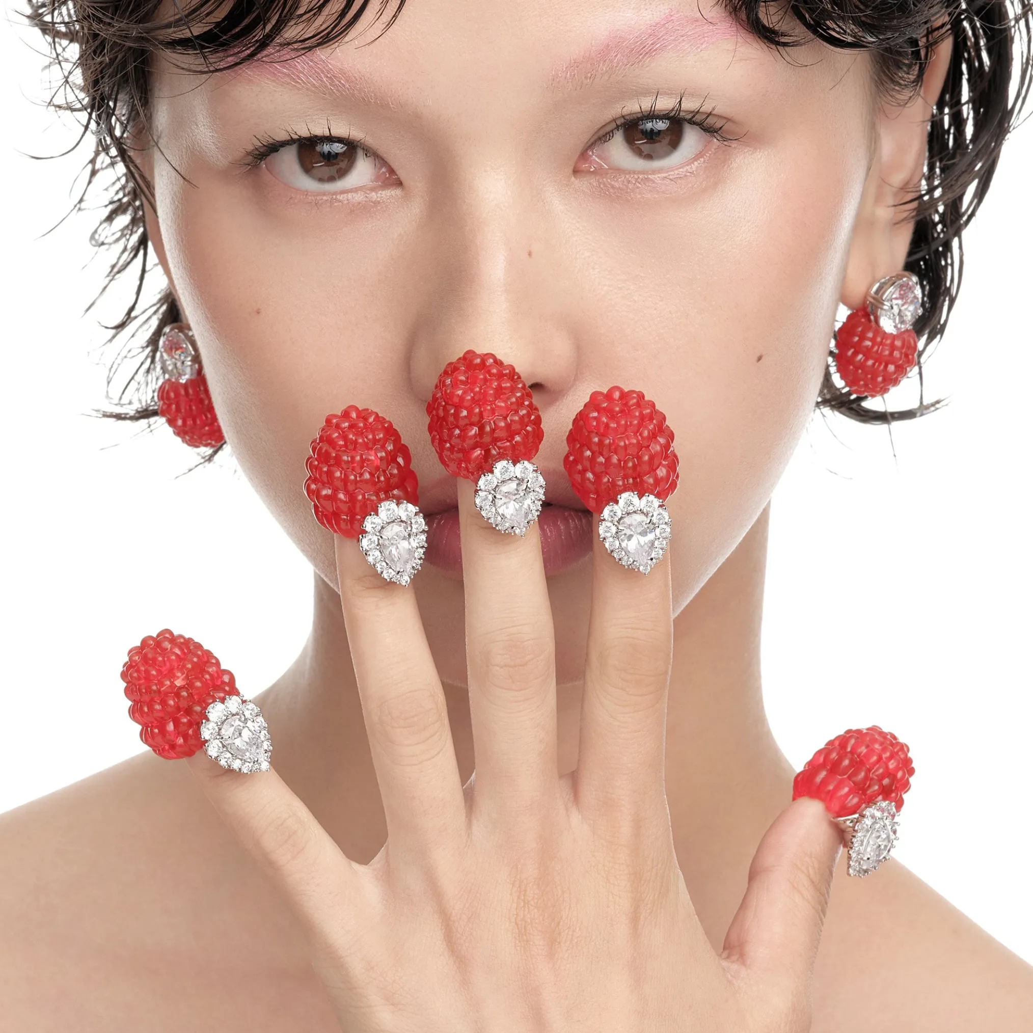 Paradise / Berry Finger Ring