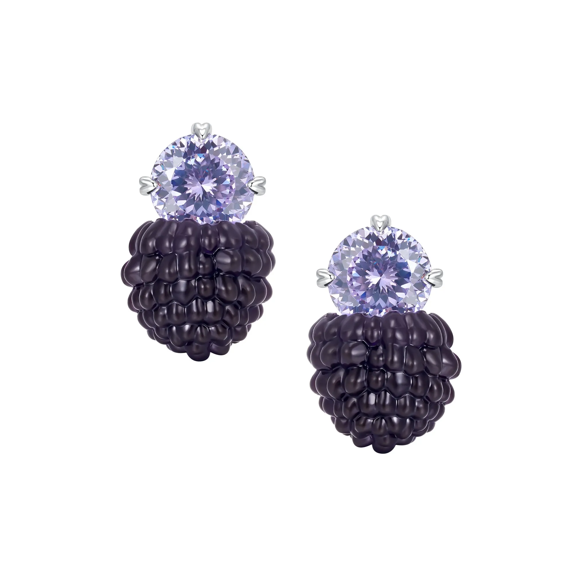 Paradise / Berry Gemstone Earring