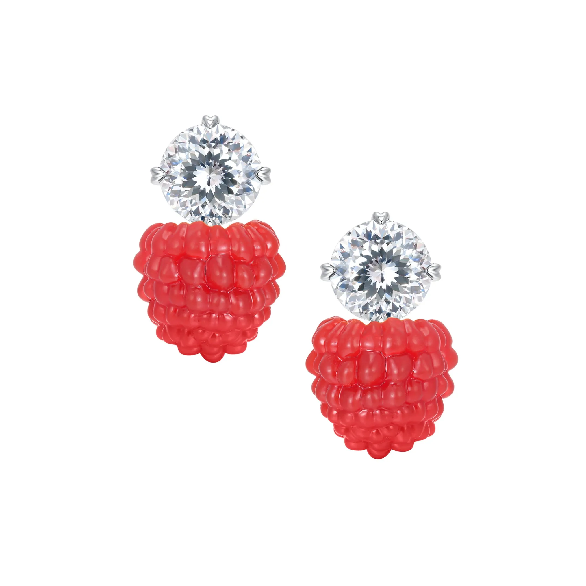 Paradise / Berry Gemstone Earring