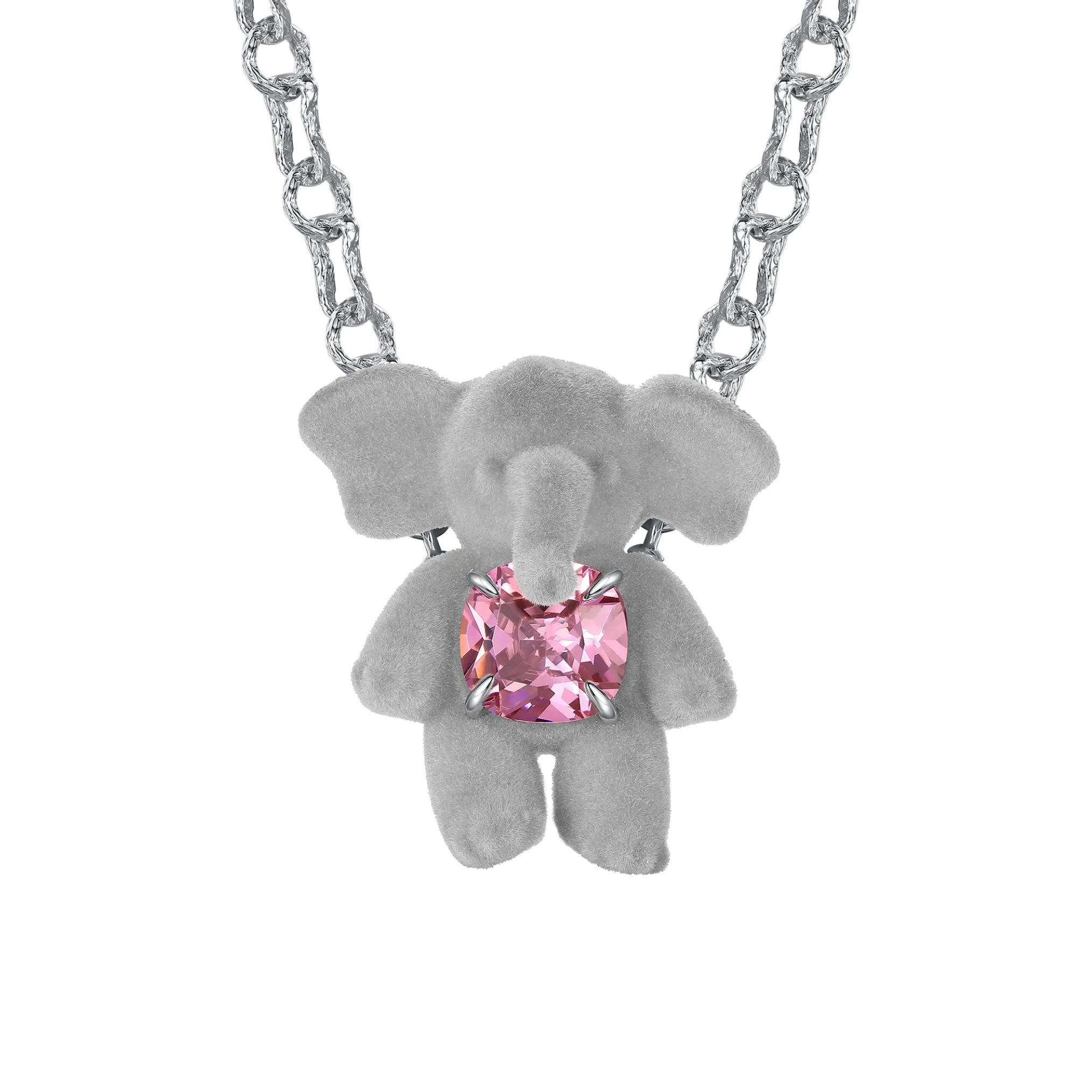 Paradise / Gemstone Elephant Necklace