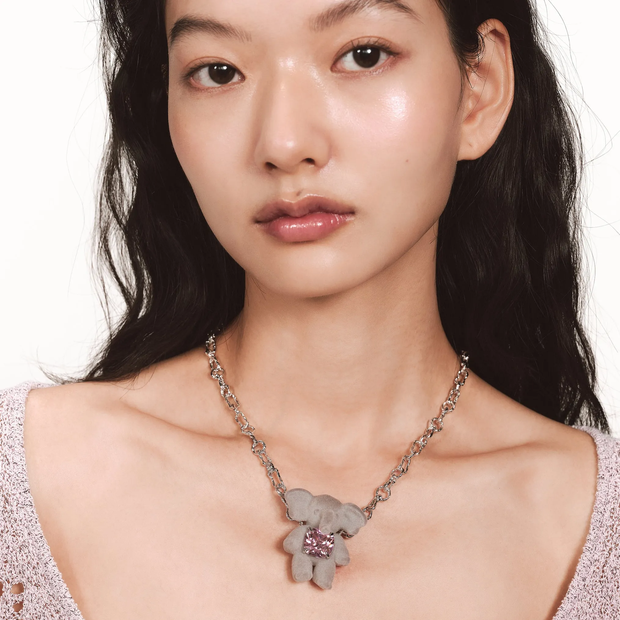 Paradise / Gemstone Elephant Necklace