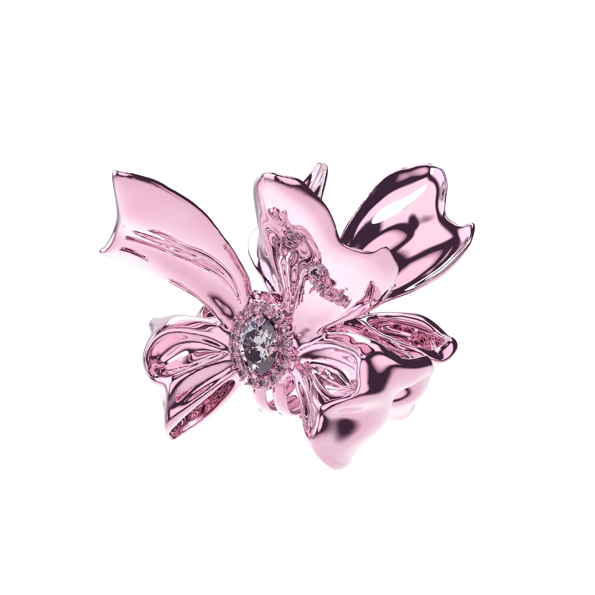 Paradise / Gemstone Bow Hair Claw