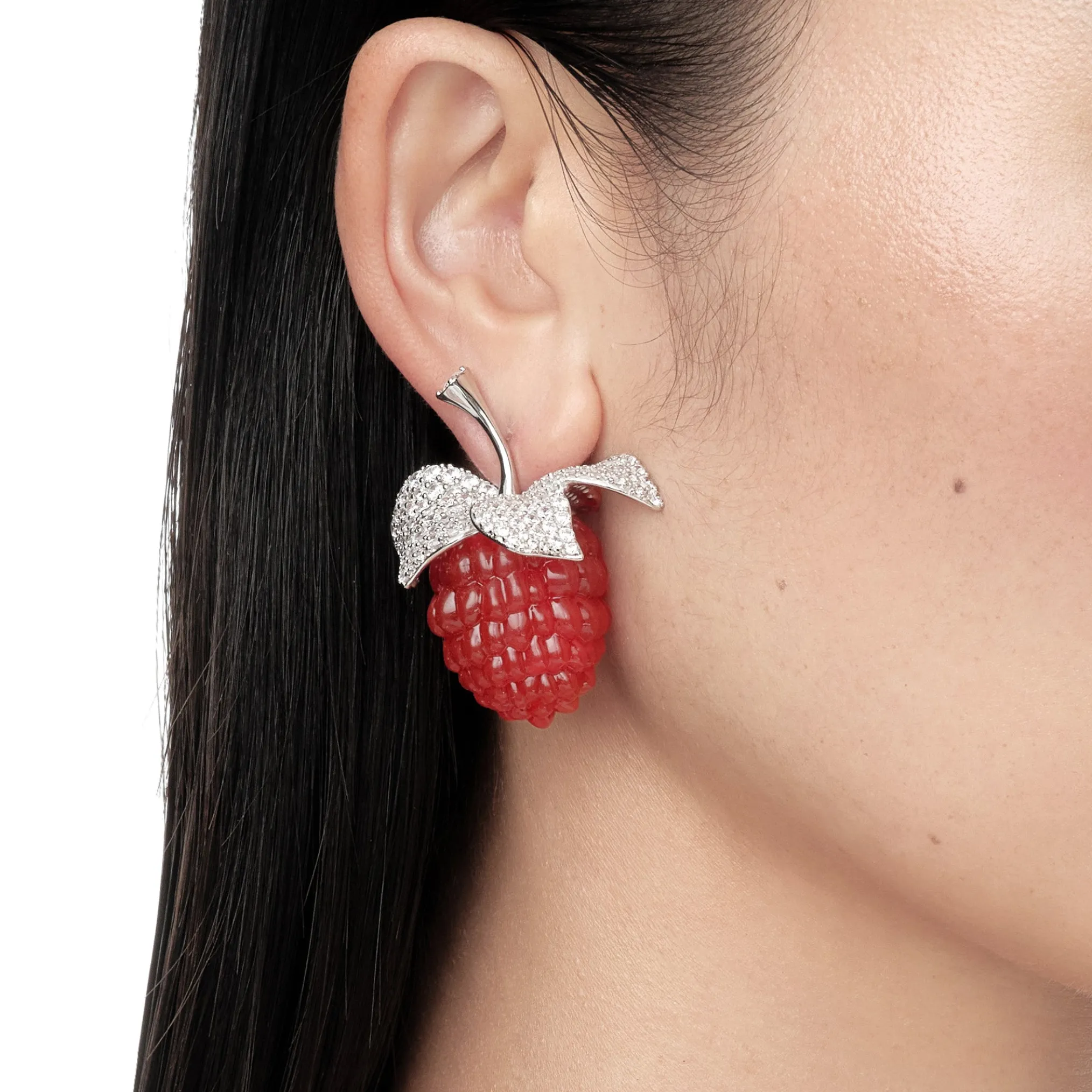 Paradise / Large Strawberry Earring