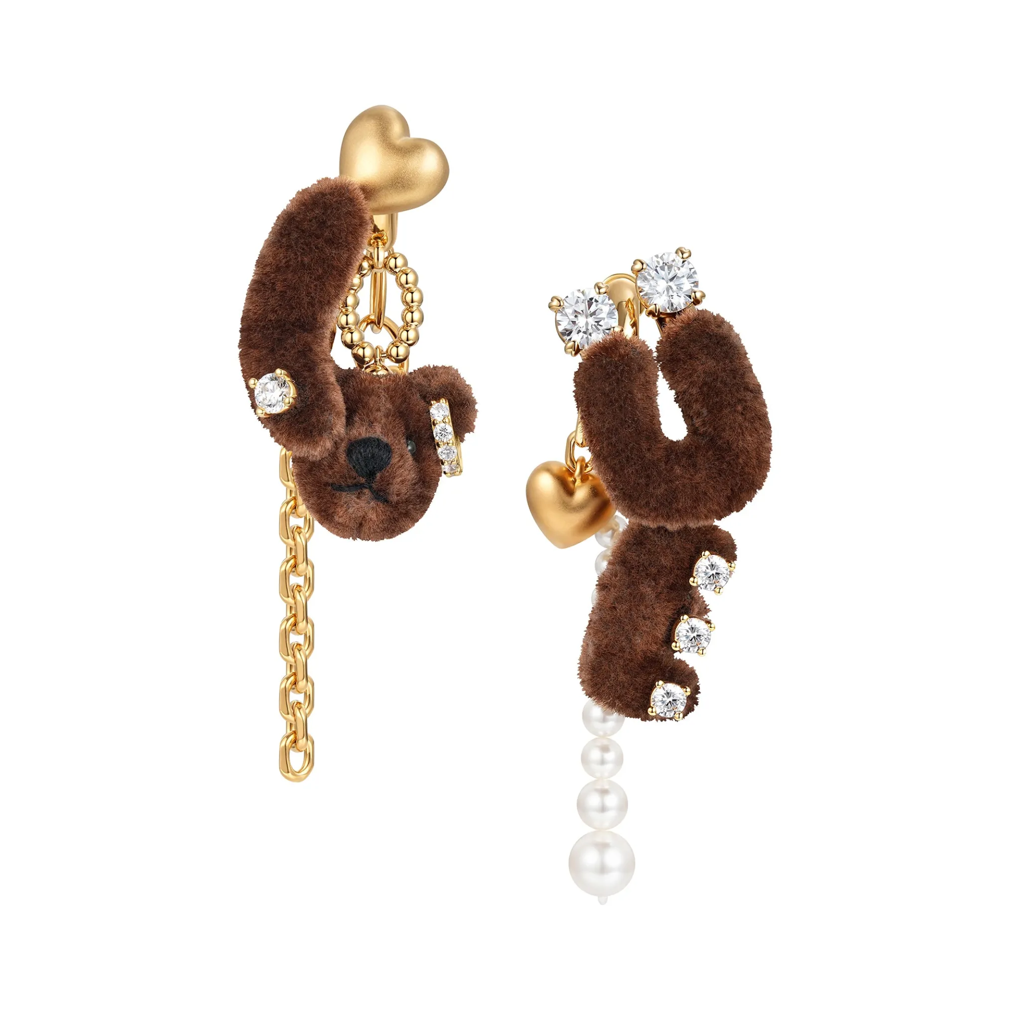 Paradise / LOVE Bear Tassel Earring