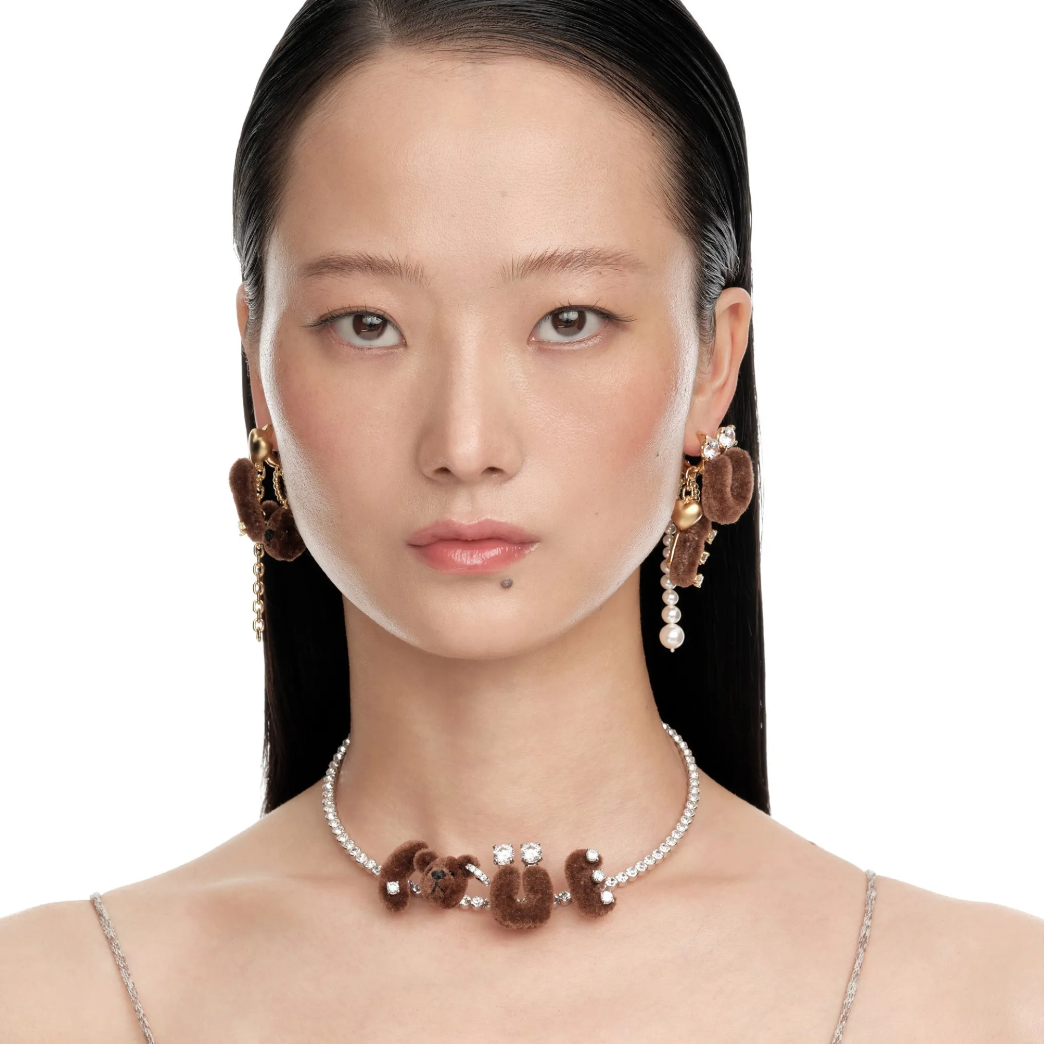 Paradise / LOVE Bear Tassel Earring