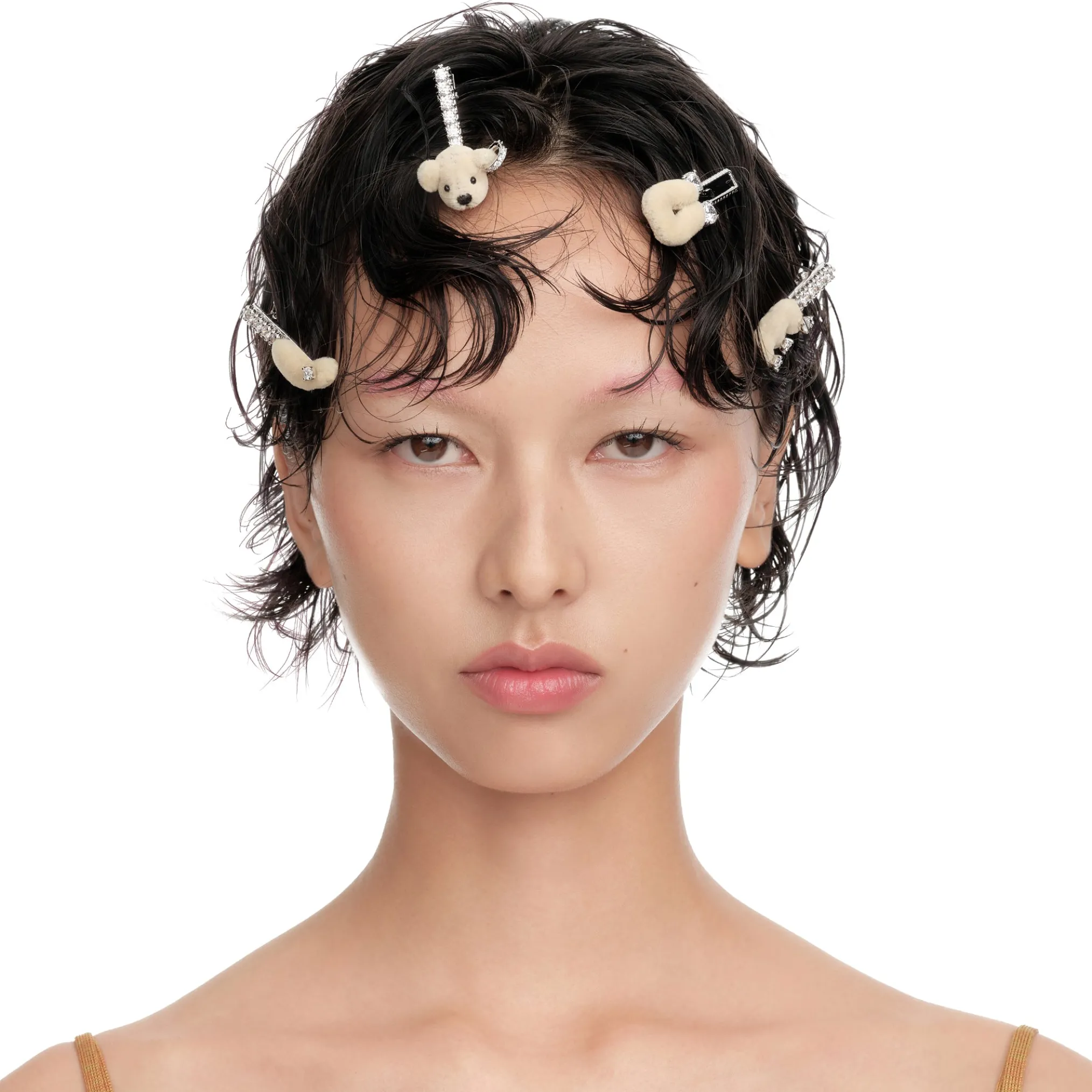 Paradise / LOVE Bear Hair Clip