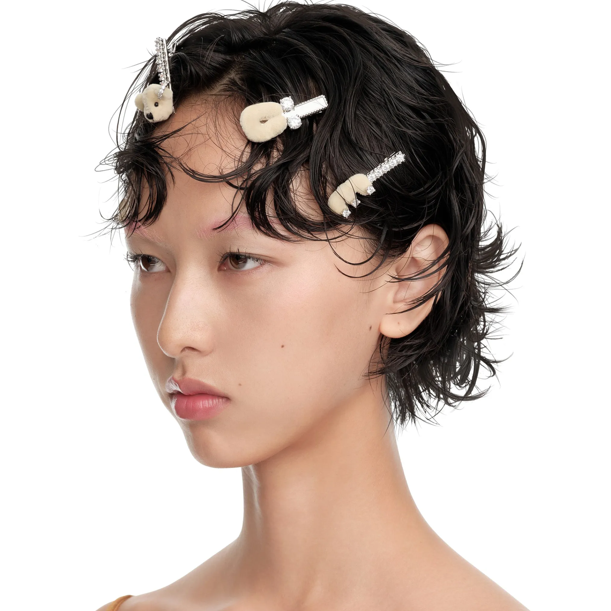 Paradise / LOVE Bear Hair Clip