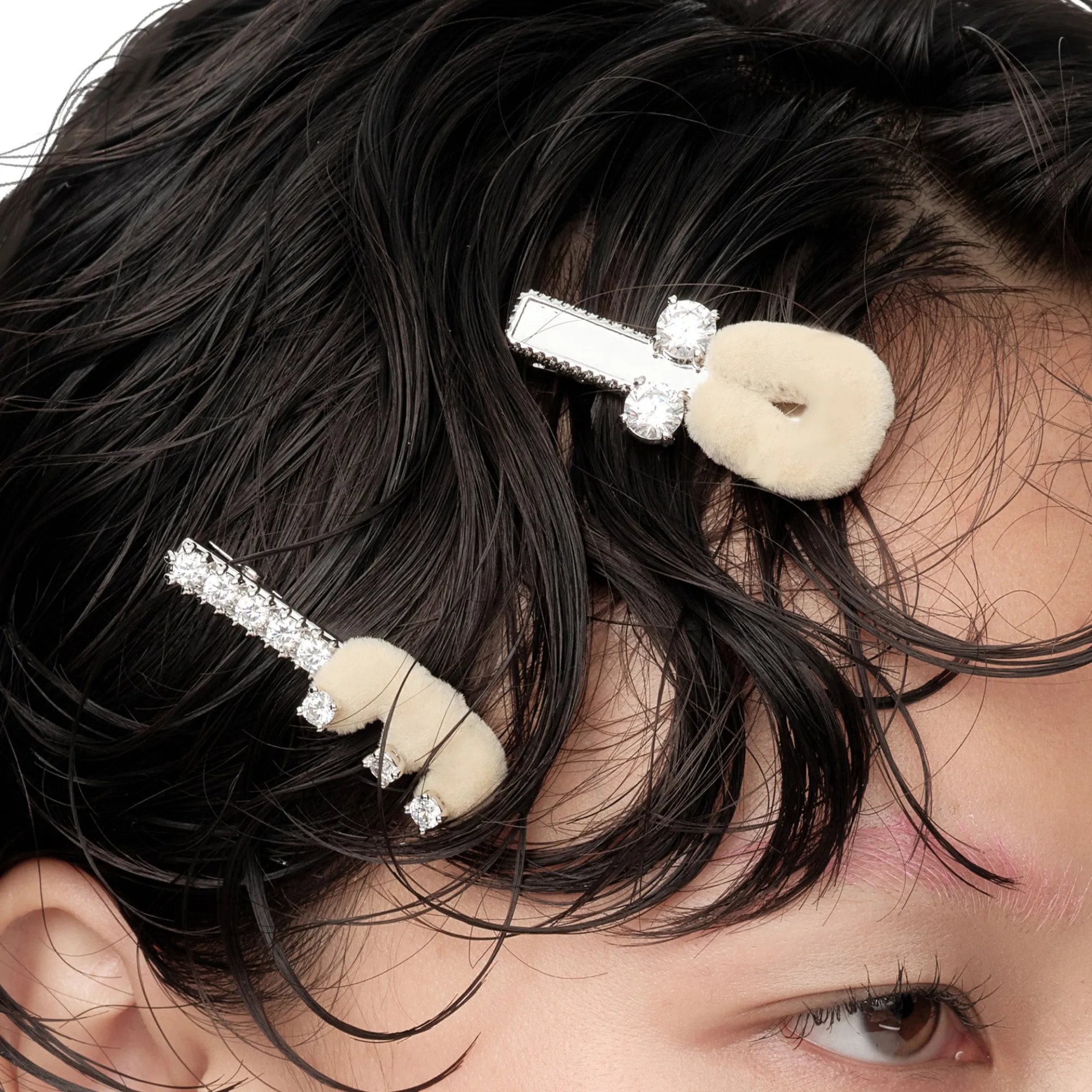 Paradise / LOVE Bear Hair Clip