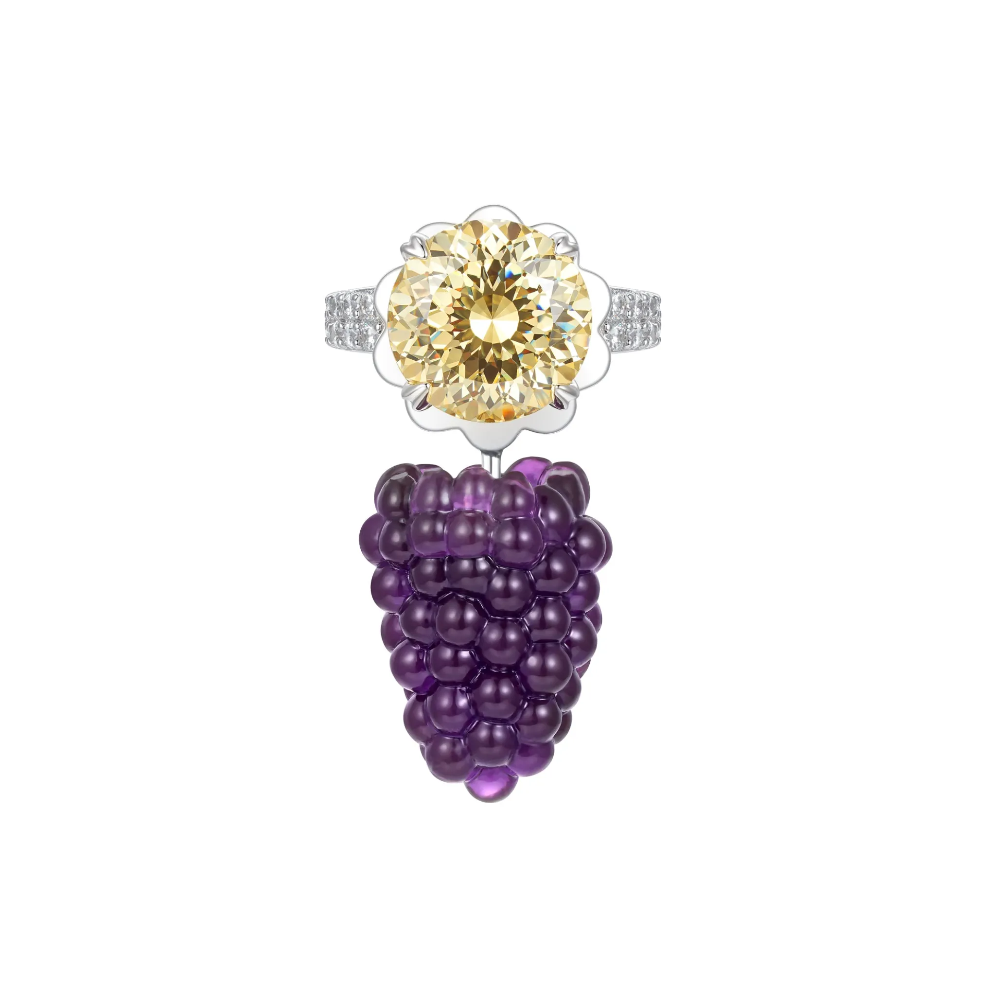 Paradise / Mulberry Gemstone Ring