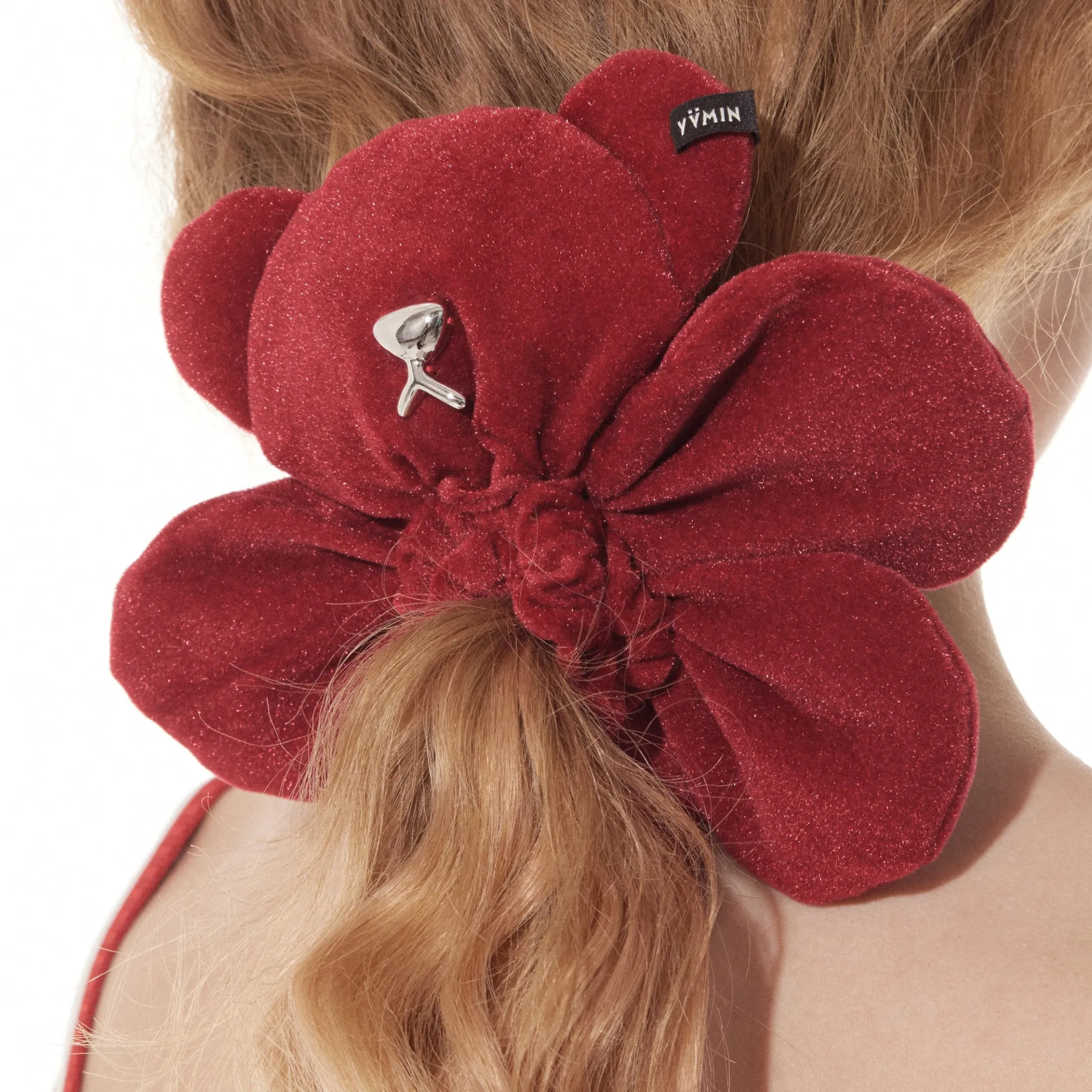 Paradise / Plush Bear Giant Flower Hair Tie