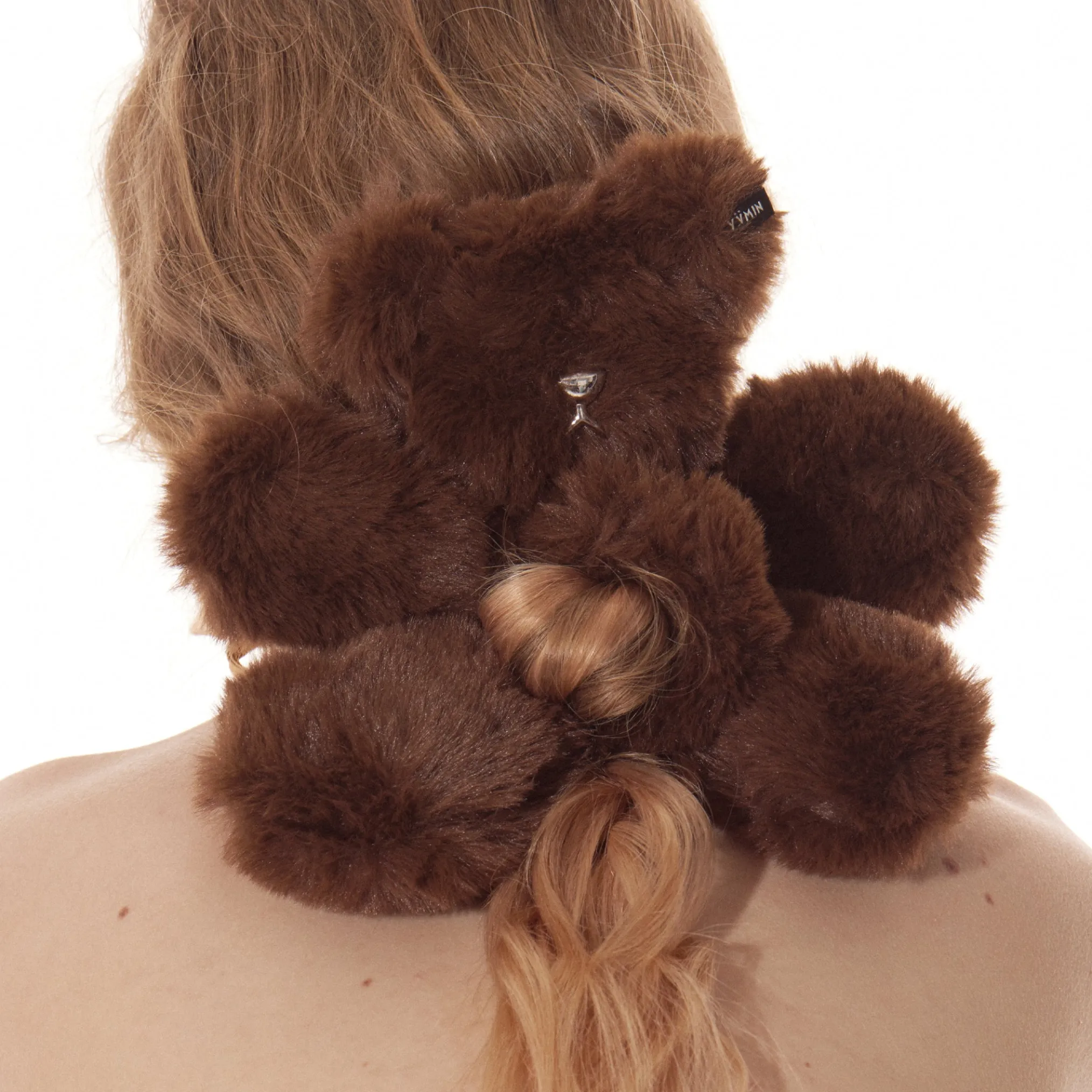 Paradise / Plush Bear Giant Flower Hair Tie