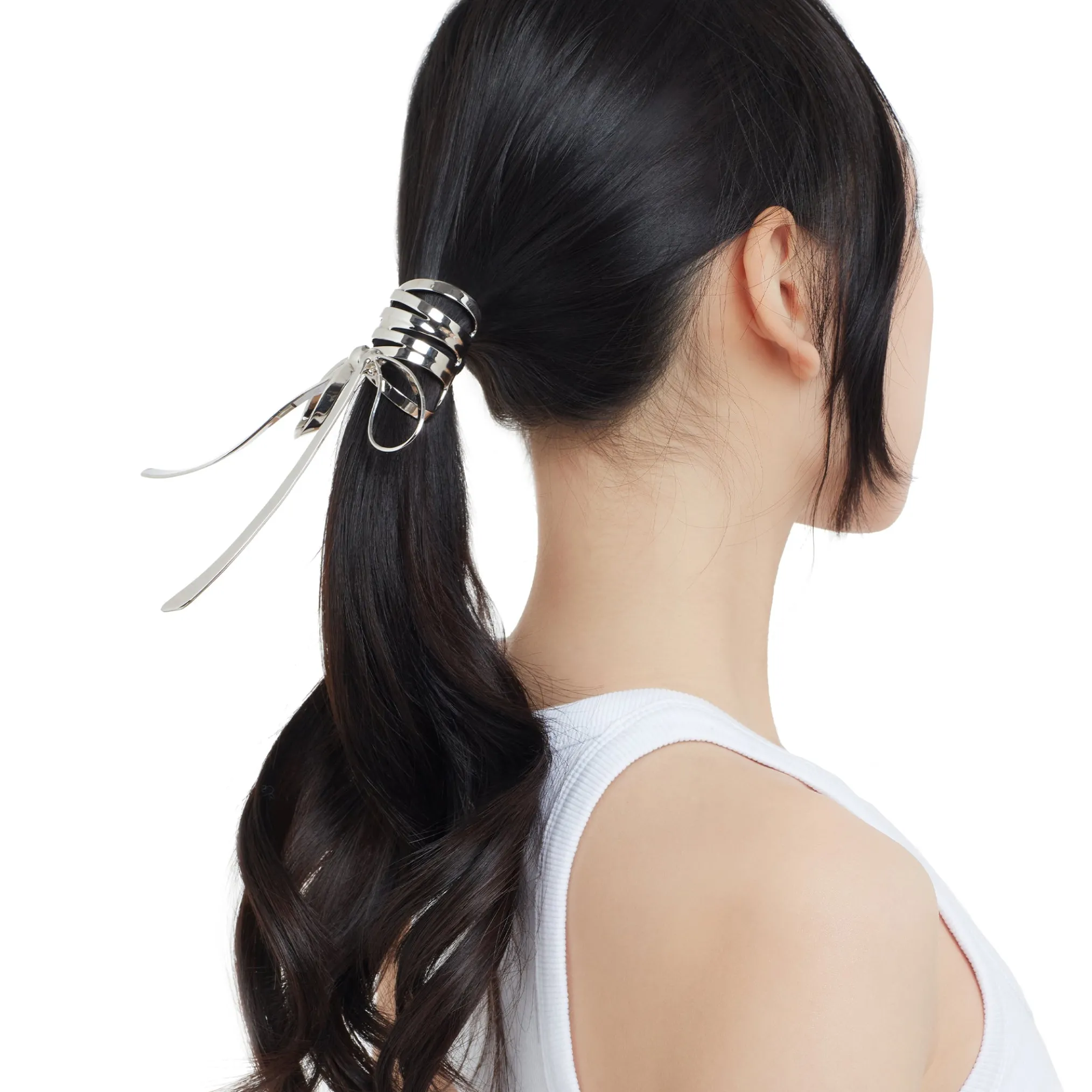 Paradise / Ribbon Bow Metal Hair Clip