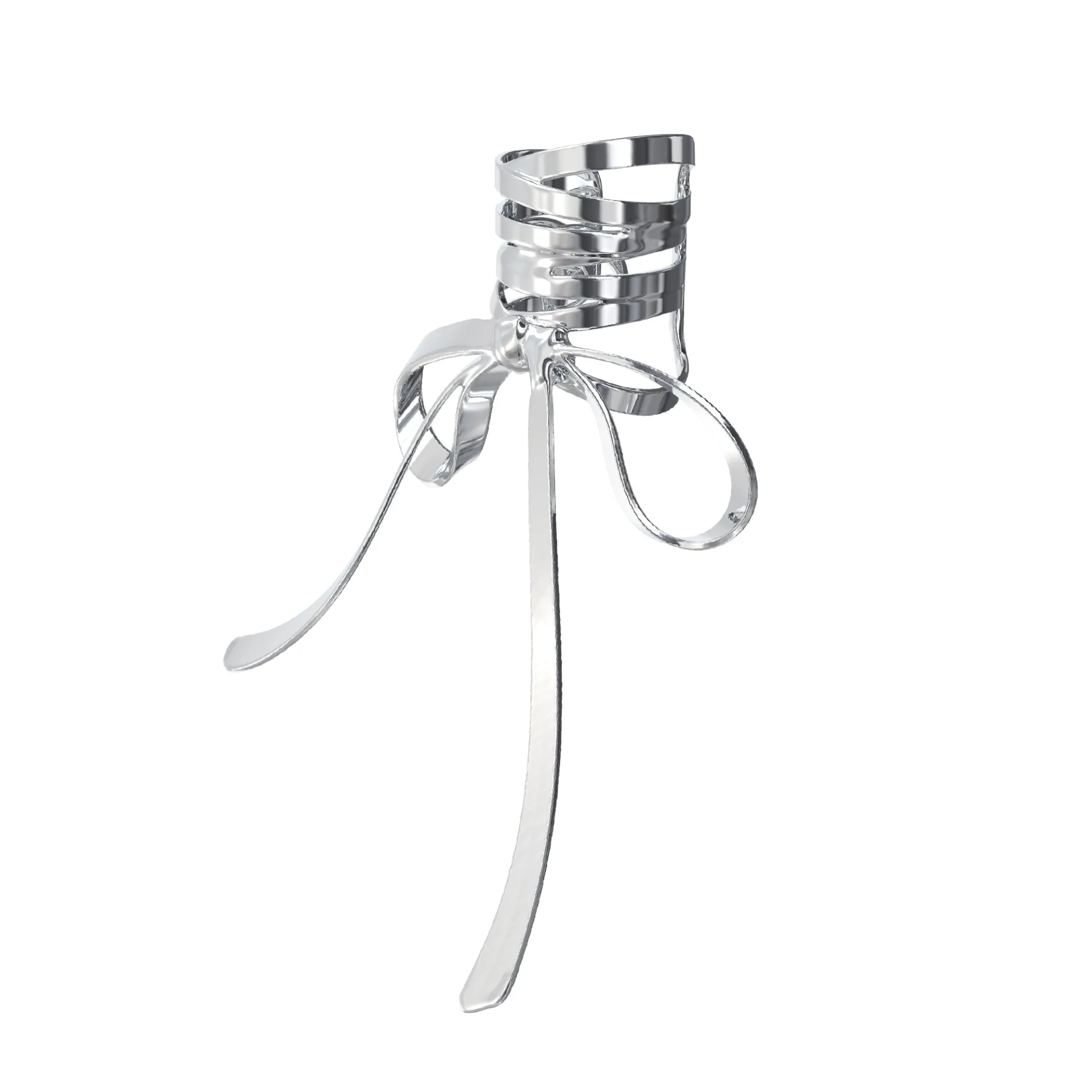 Paradise / Ribbon Bow Metal Hair Clip