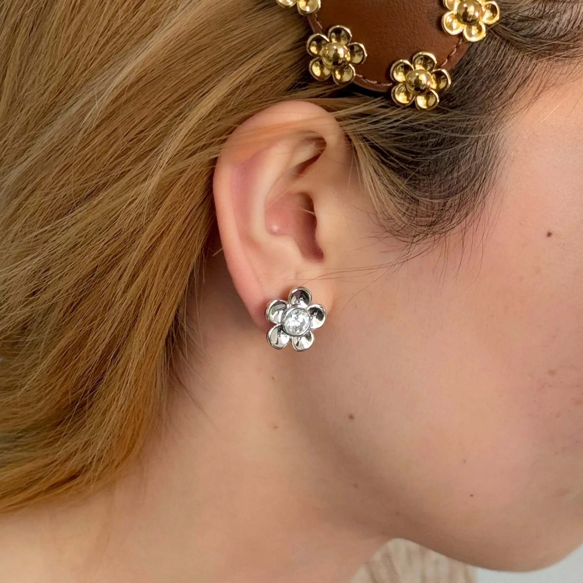 Paradise / Spin Flower Earring