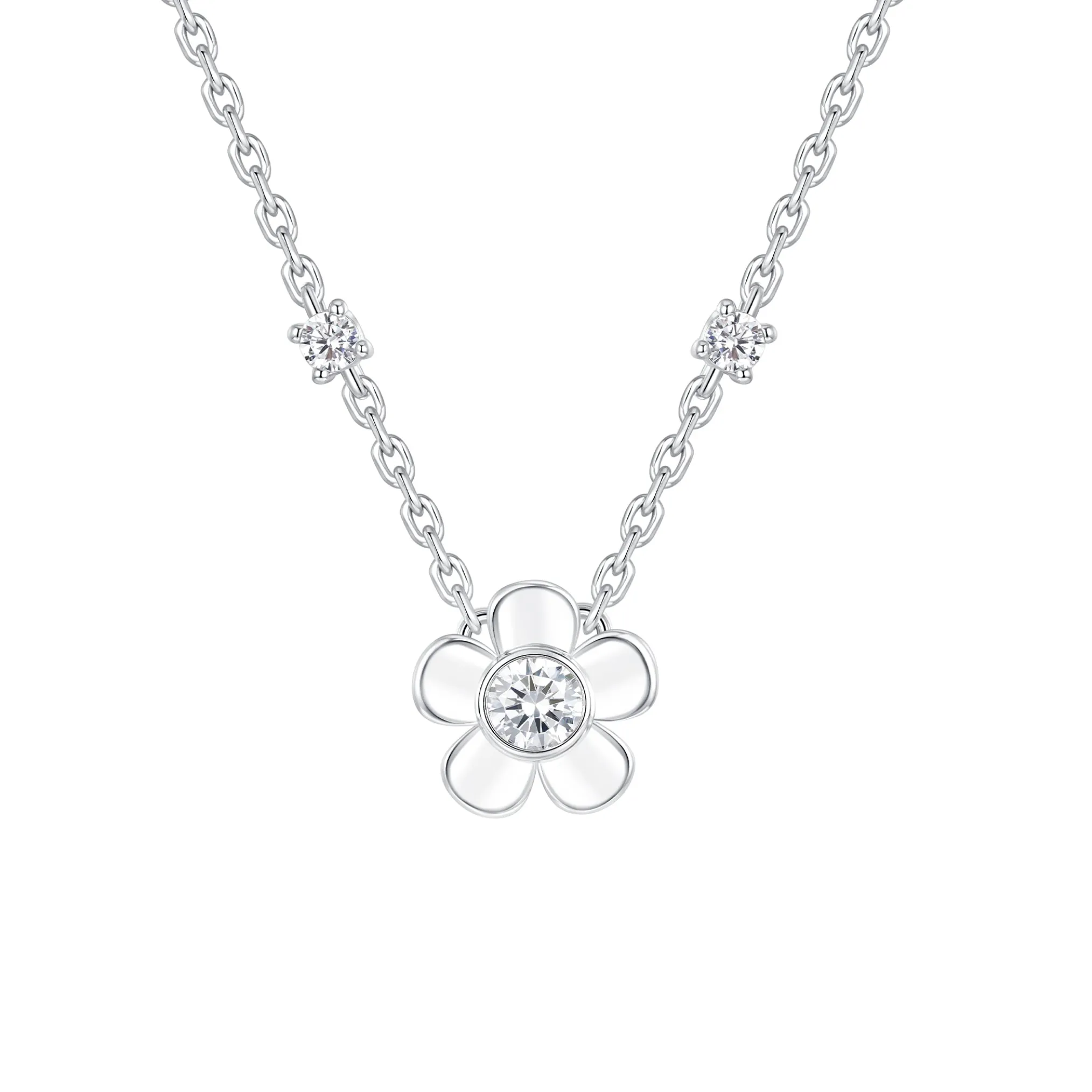 Paradise / Spin Flower Necklace