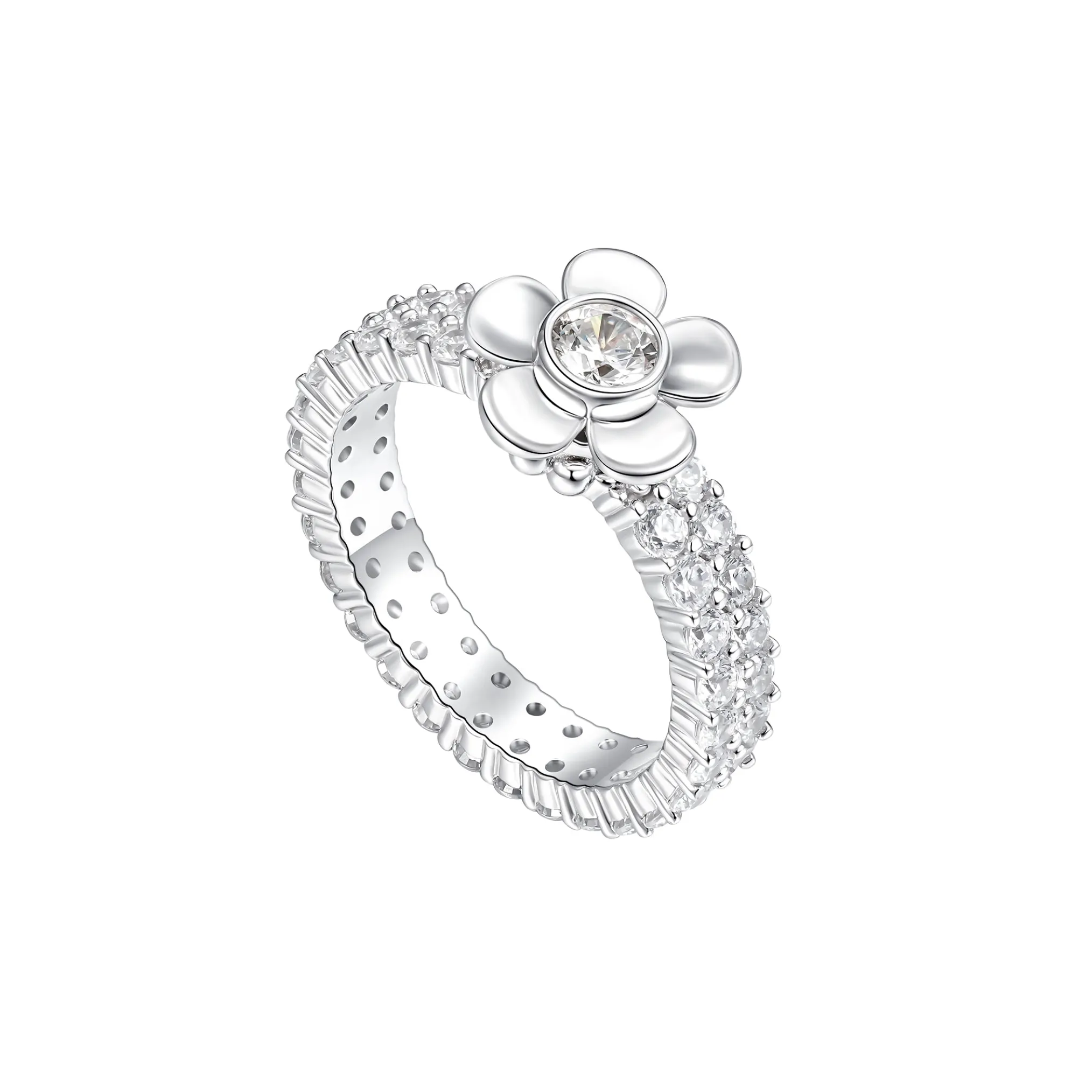 Paradise / Spin Flower Gemstone Ring