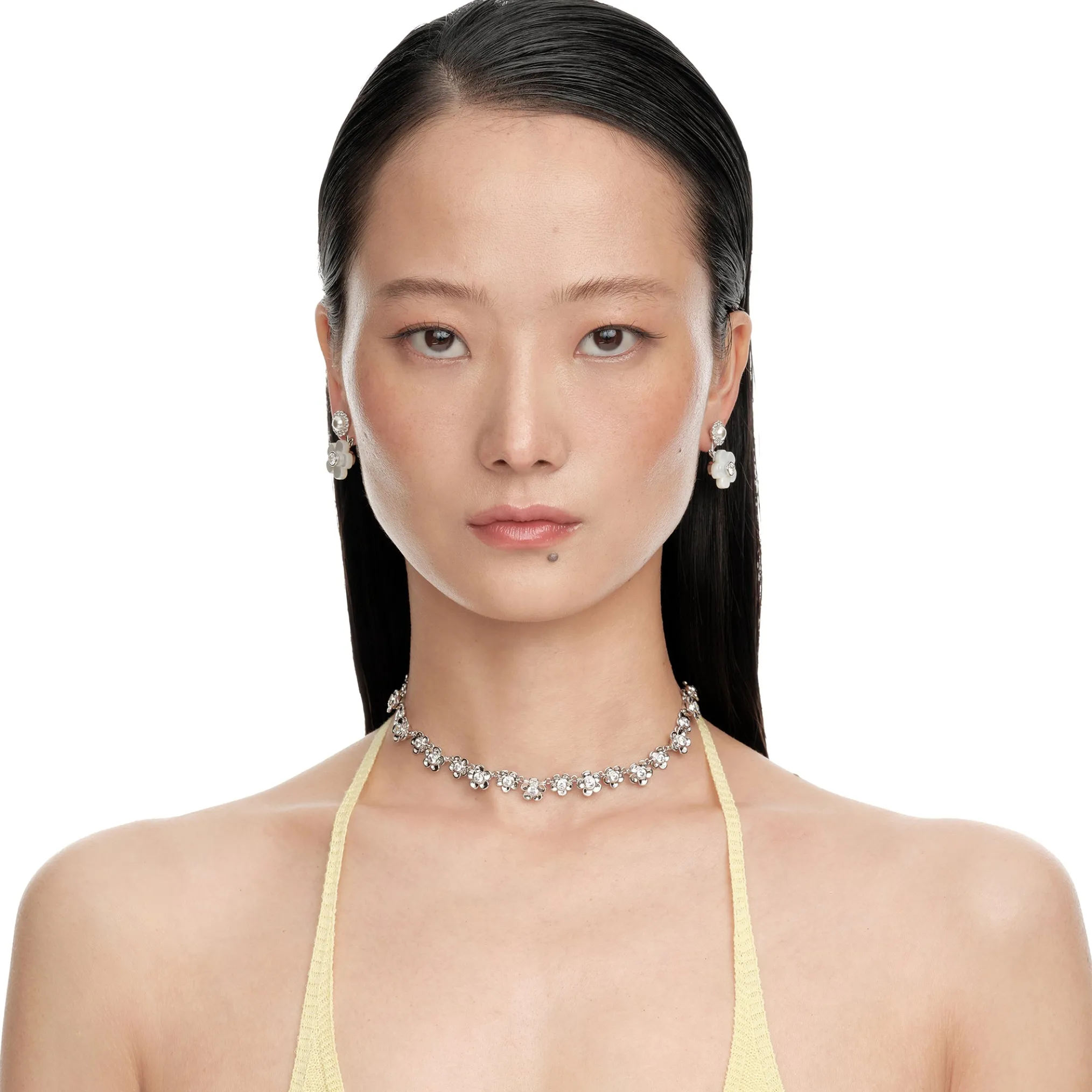 Paradise / Spin Flower Garden Necklace