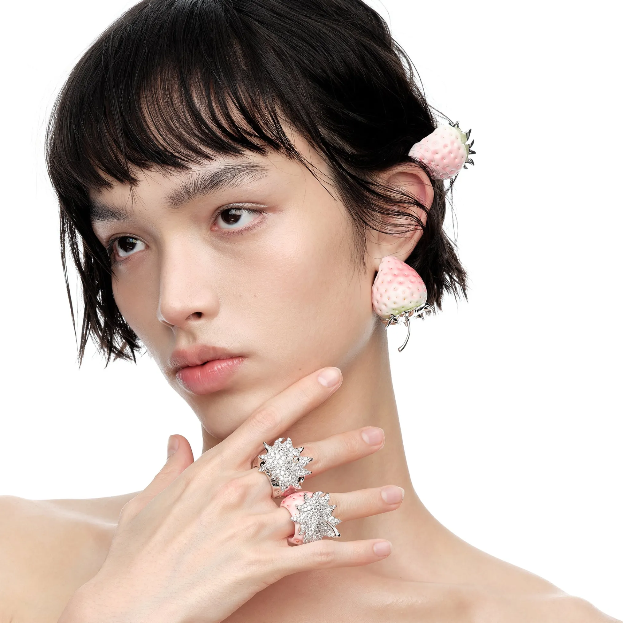 Paradise / Strawberry Hair Claw