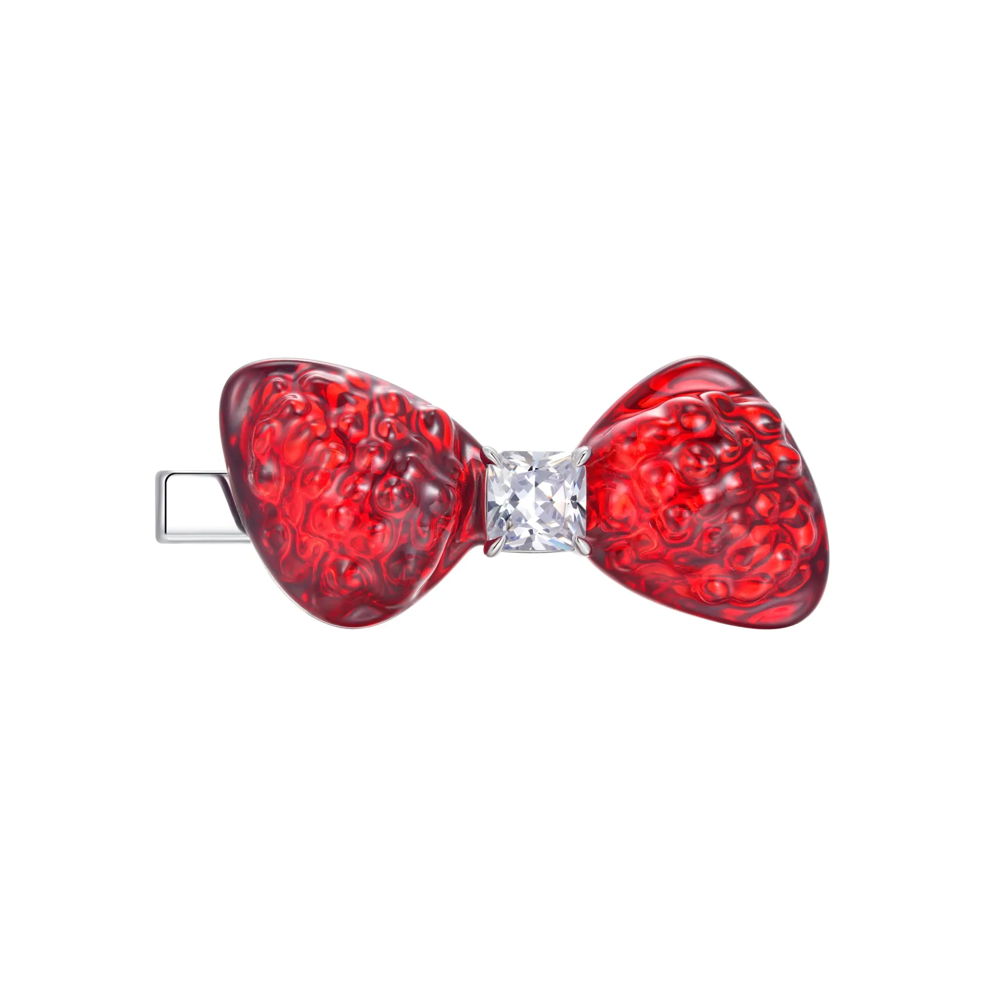Paradise / Strawberry Bowknot Hair Clip