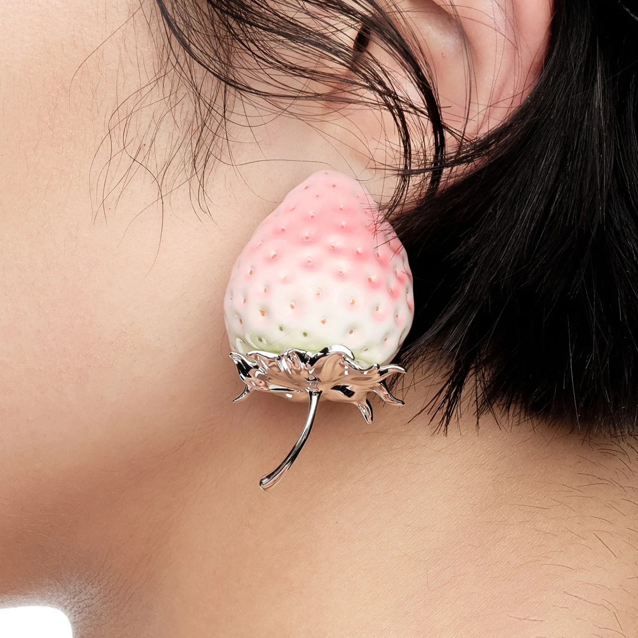 Paradise / Strawberry Gemstone Earring