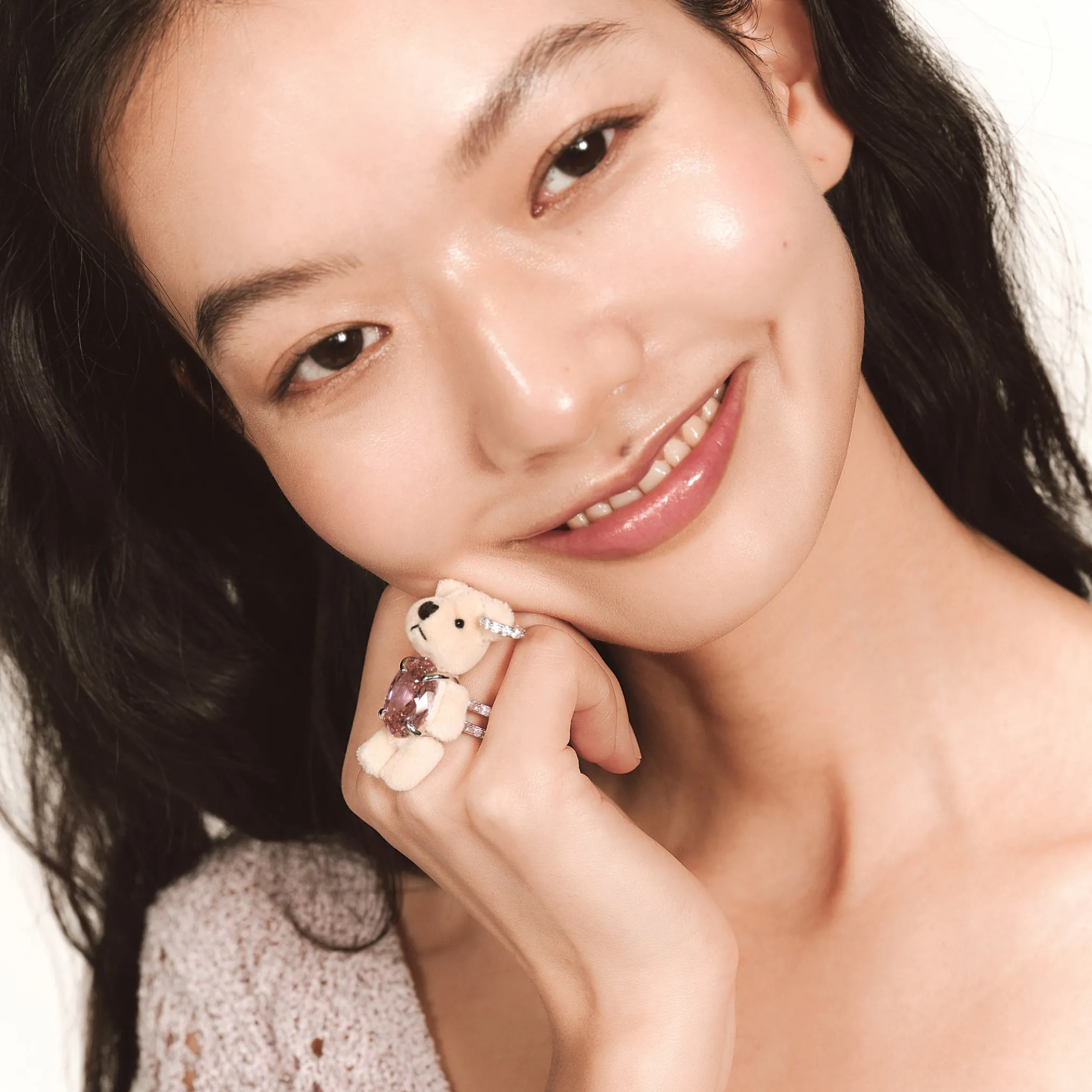 Paradise / Teddy Bear Gemstone Ring