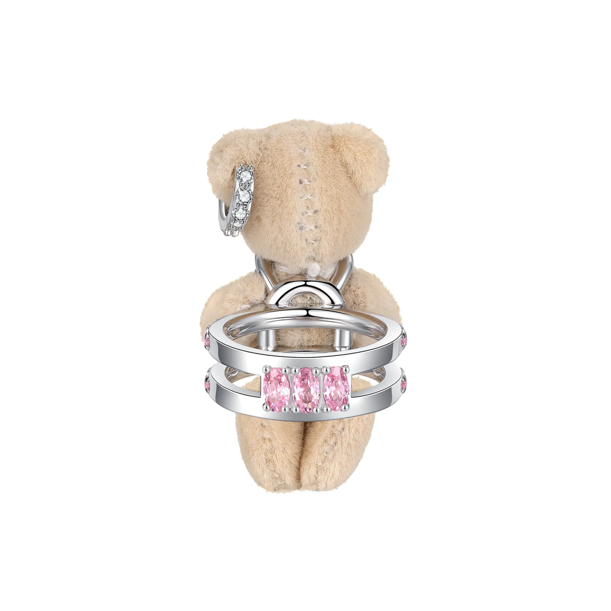Paradise / Teddy Bear Gemstone Ring