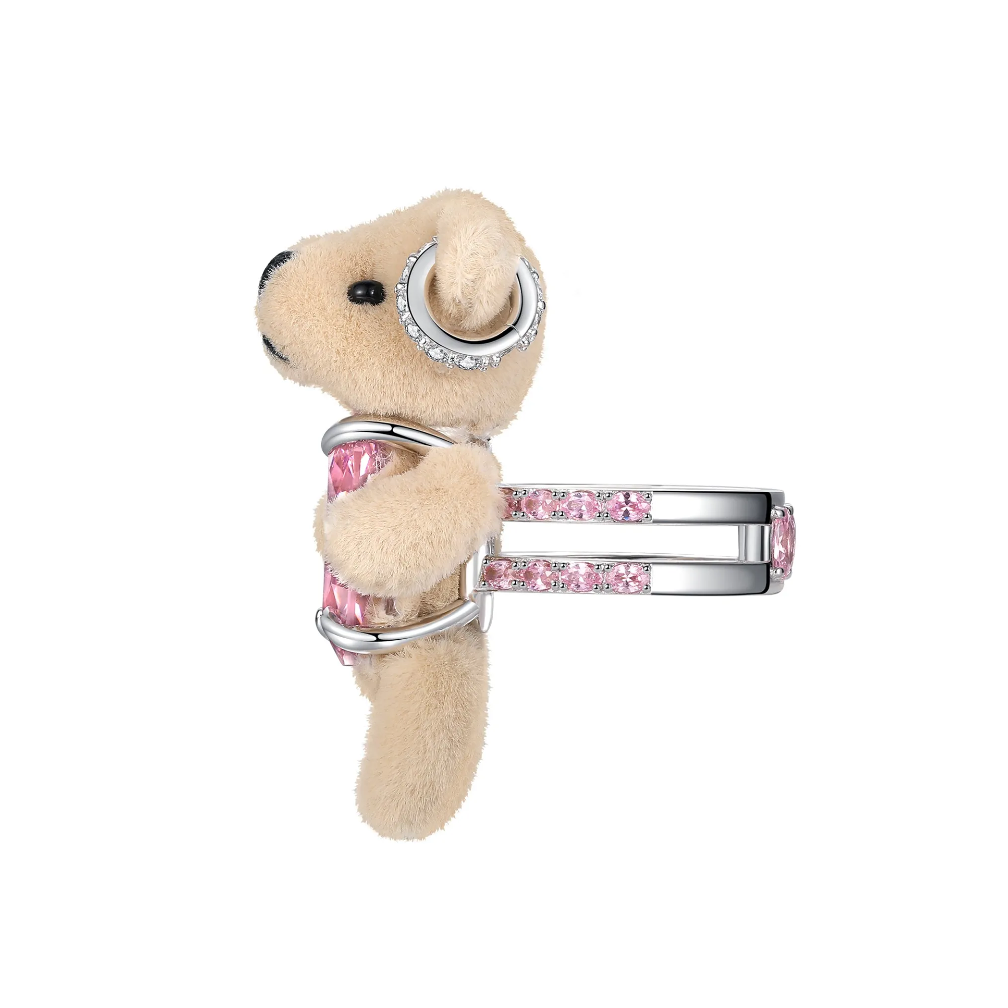 Paradise / Teddy Bear Gemstone Ring