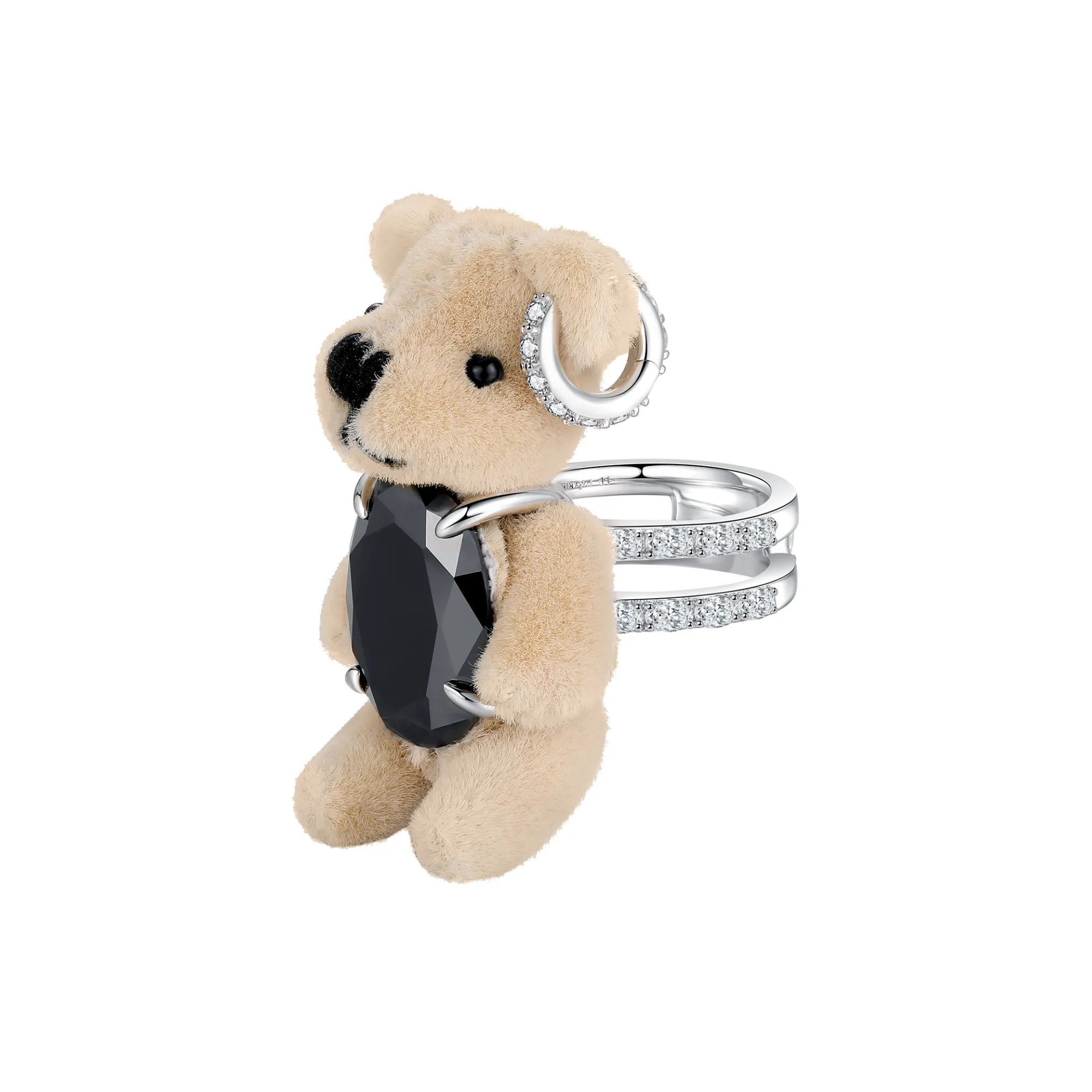 Paradise / Teddy Bear Gemstone Ring