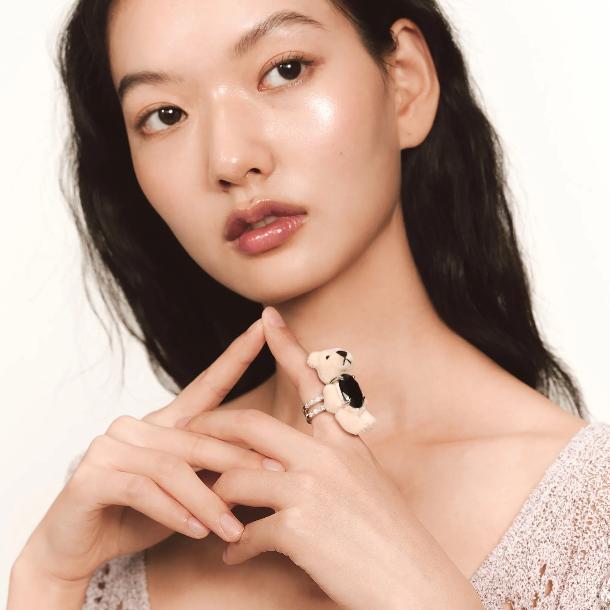 Paradise / Teddy Bear Gemstone Ring