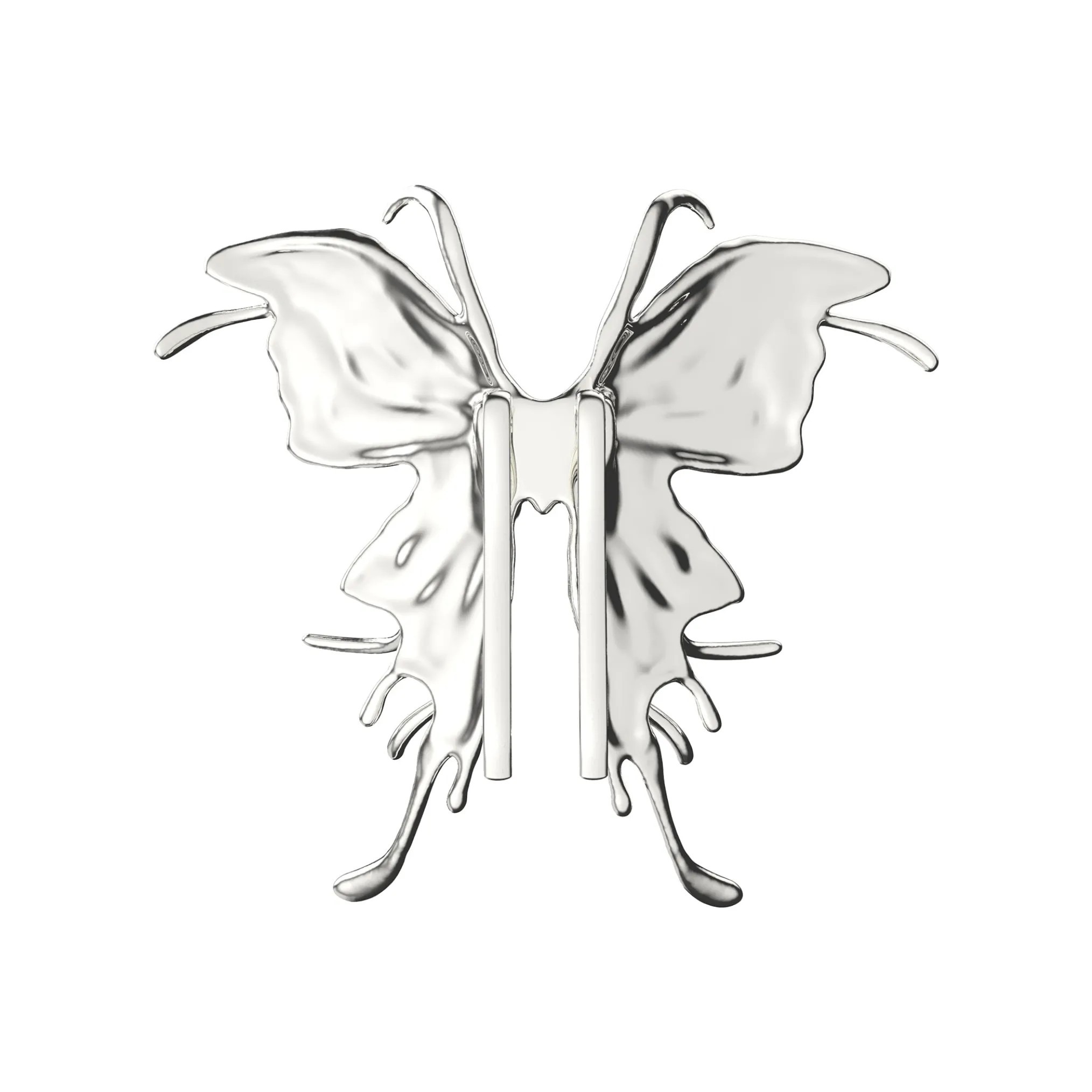 Ripple / Liquefied Butterfly Hair Clip
