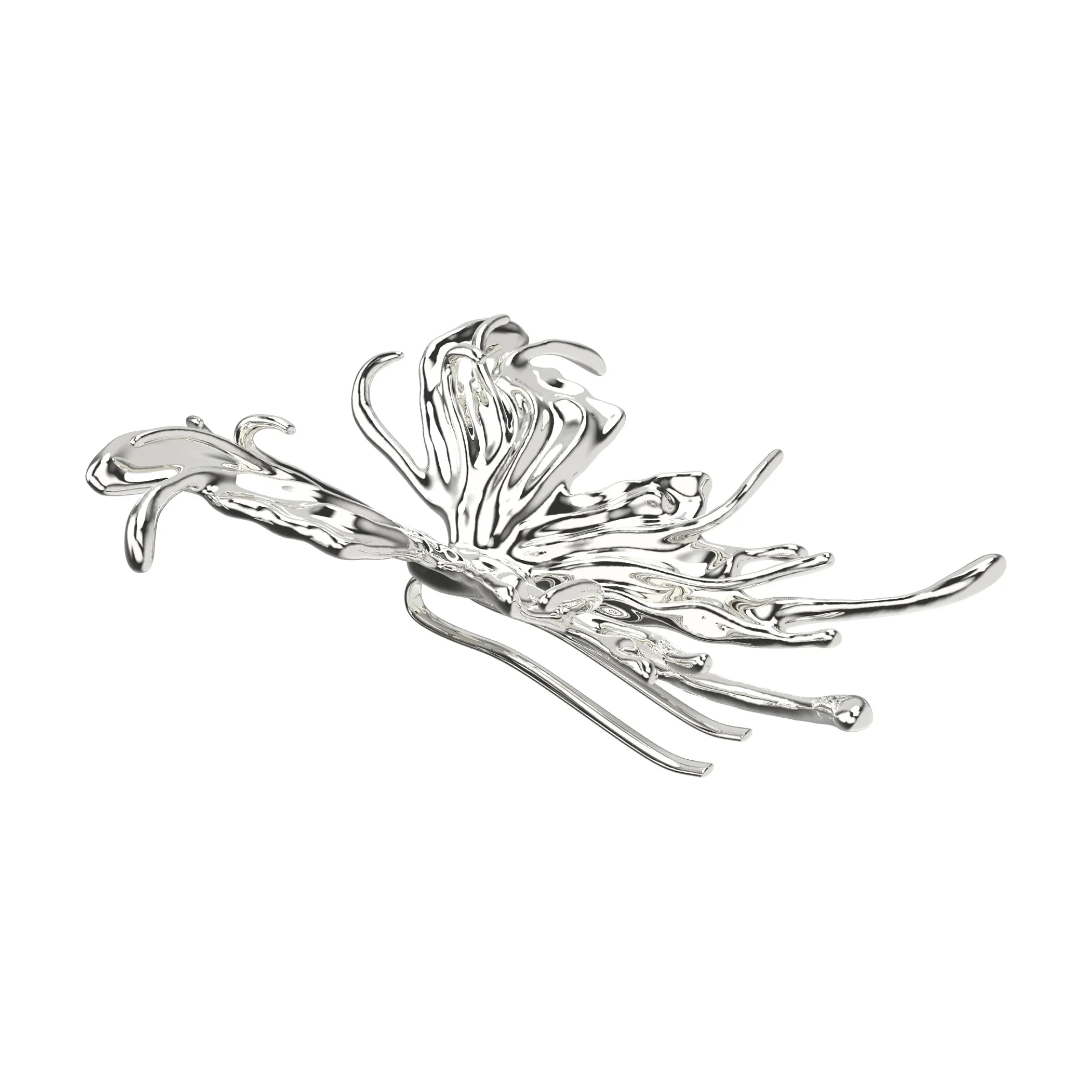 Ripple / Liquefied Butterfly Hair Clip