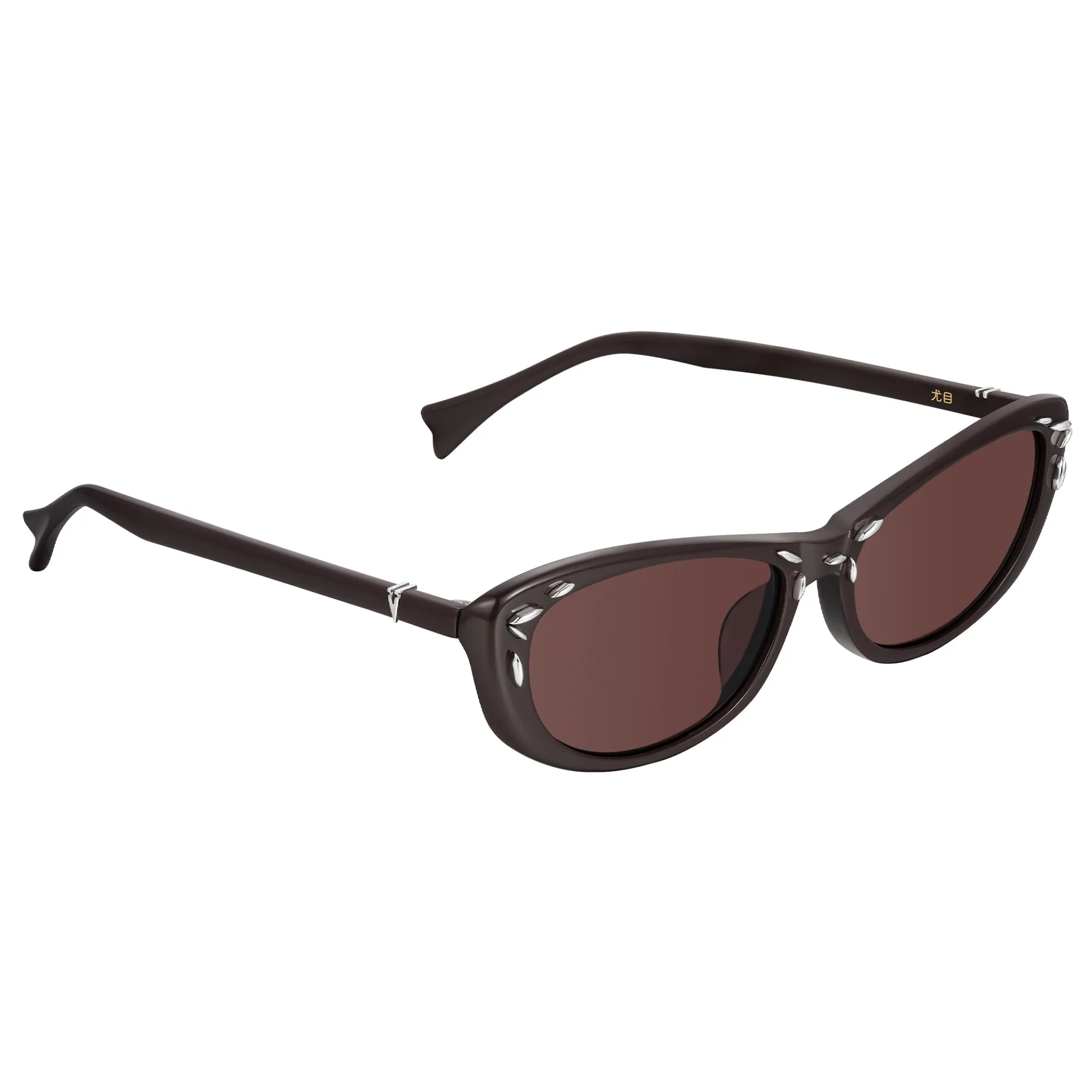 Ripple / Metal Inlaid Sunglasses