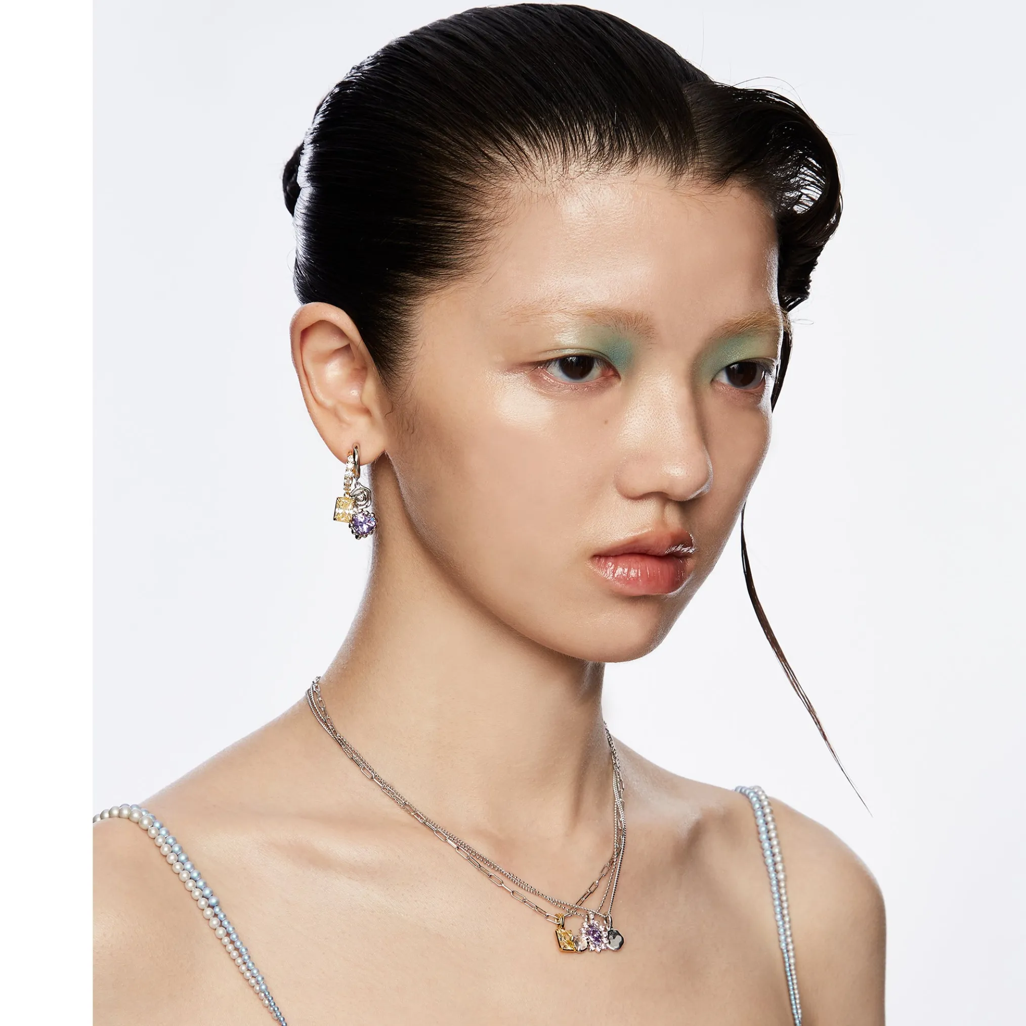 Ripple / Molten pendants Necklace