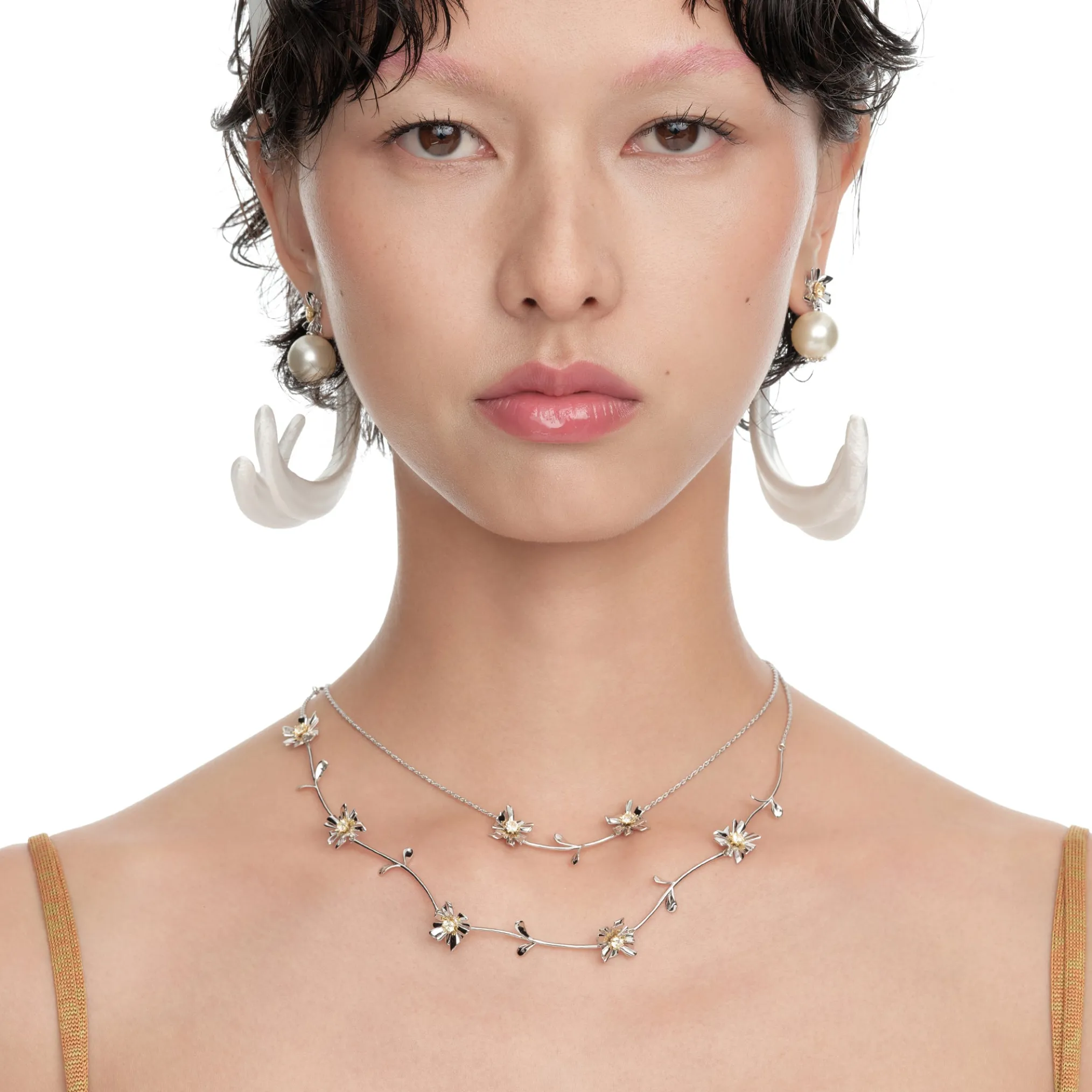 Ripple / Square Flower Chocker