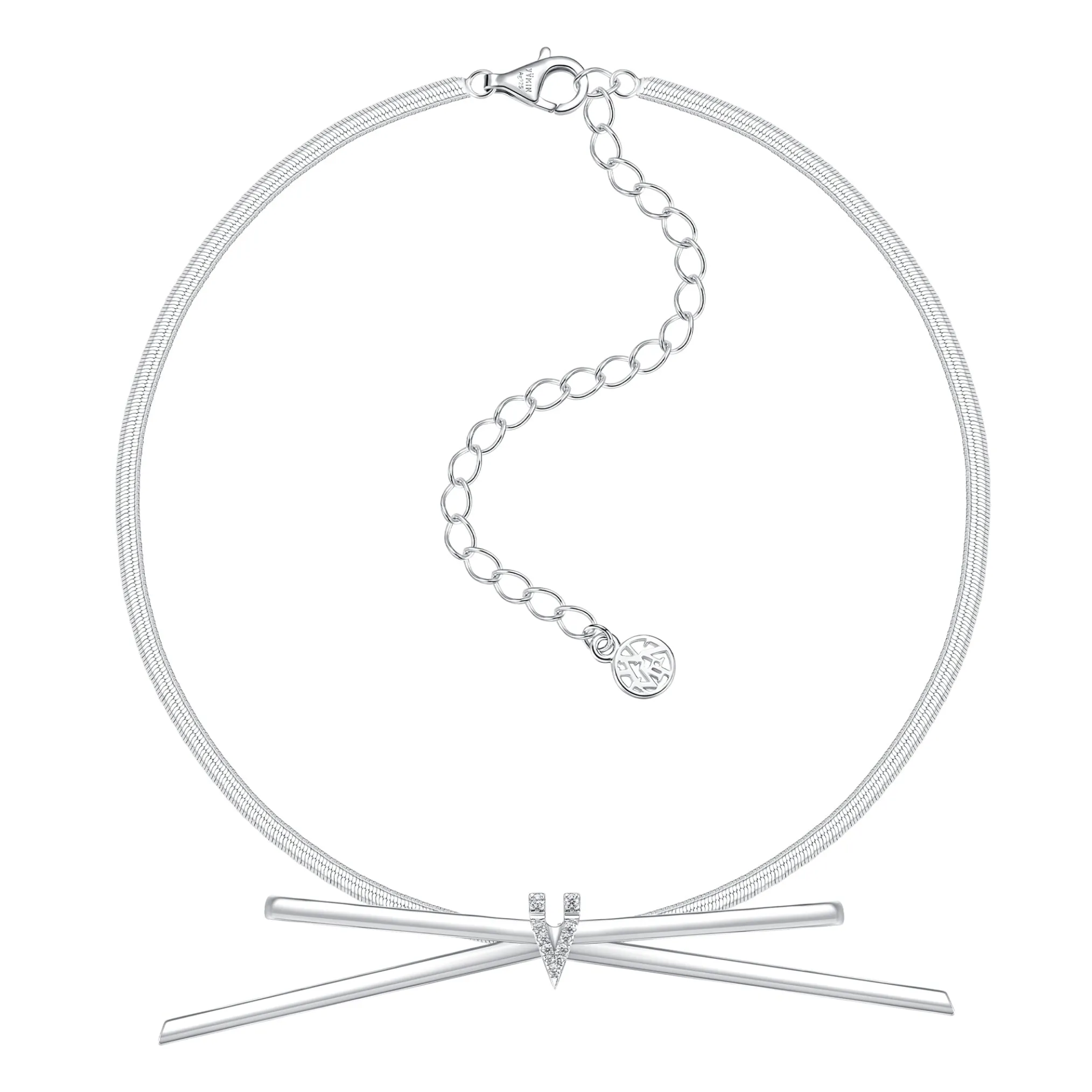 Ripple / Straight Bowknot Chocker