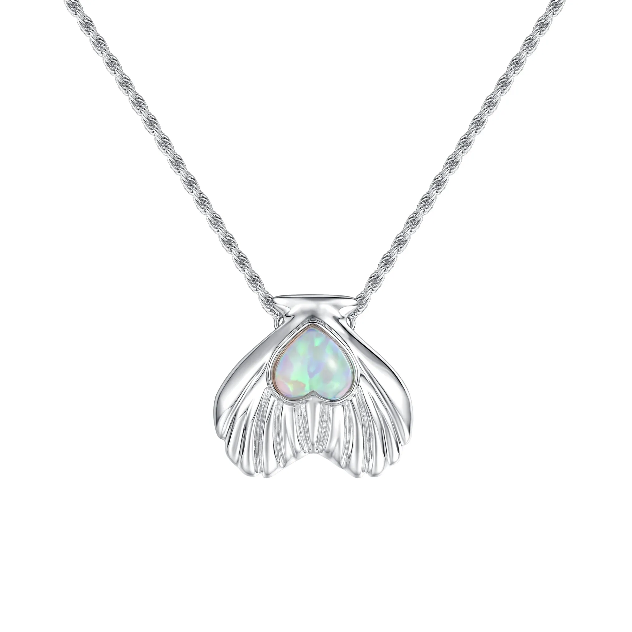 Tasty / Heart Shape Shell Necklace