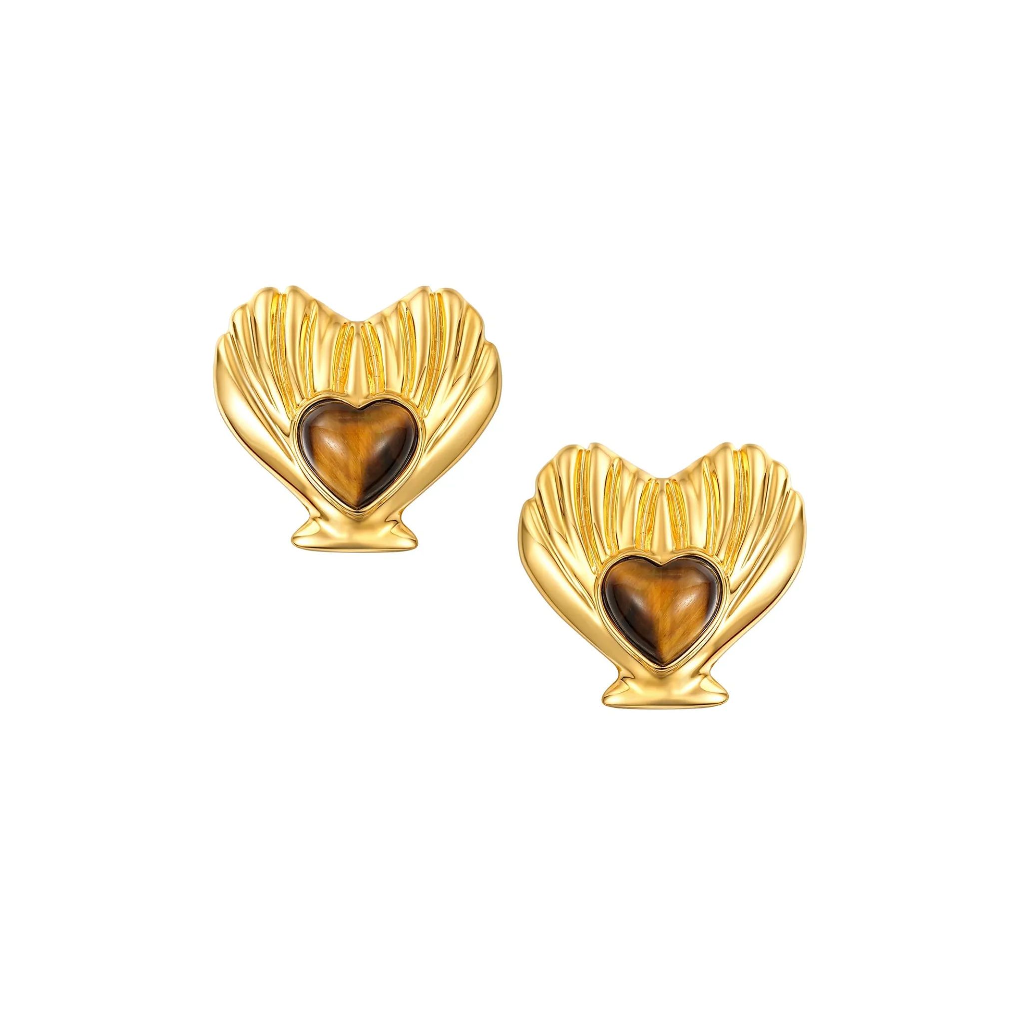 Tasty / Heart Shaped Shell Earring