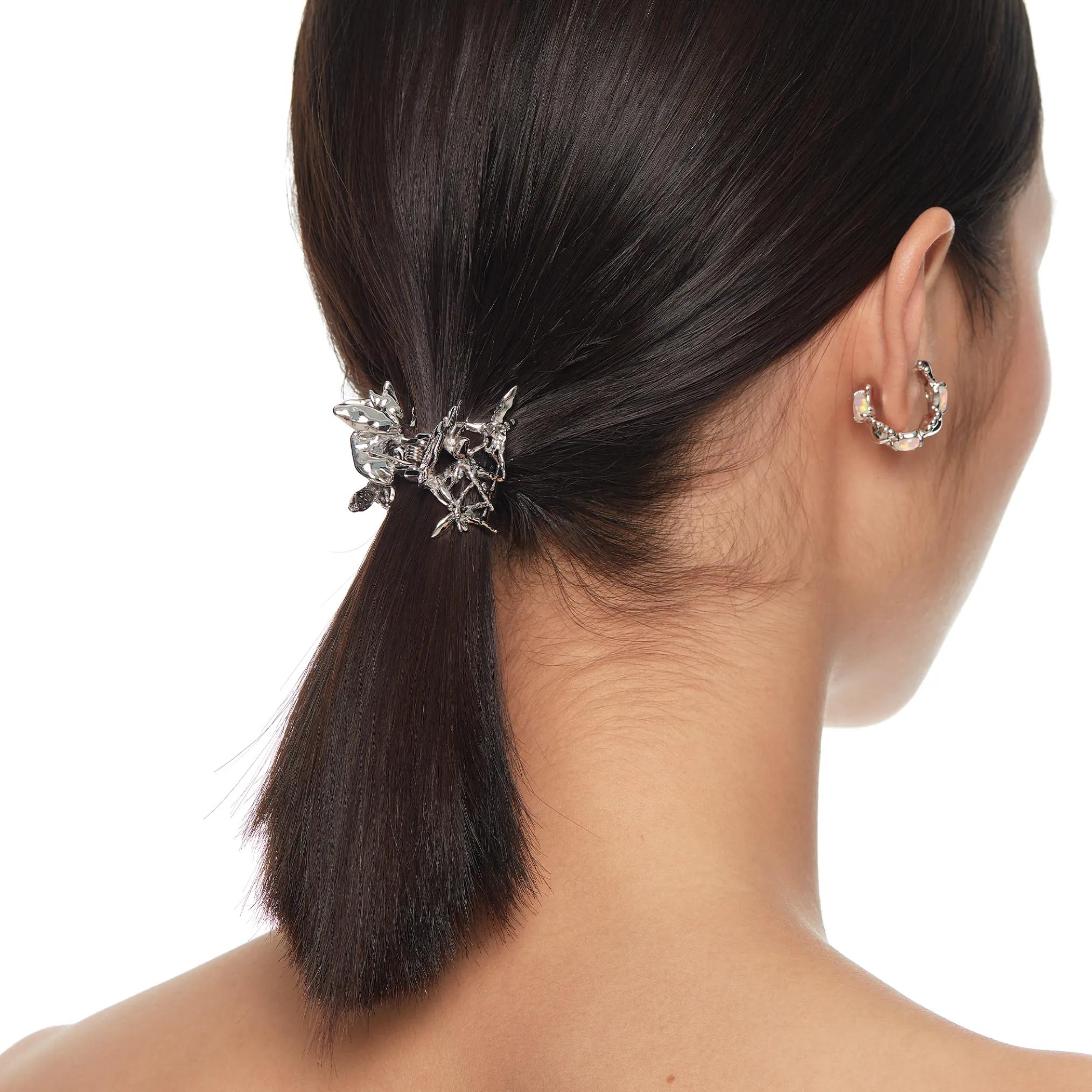 Tasty / Opal Heart Shape Two Way Ear Hook