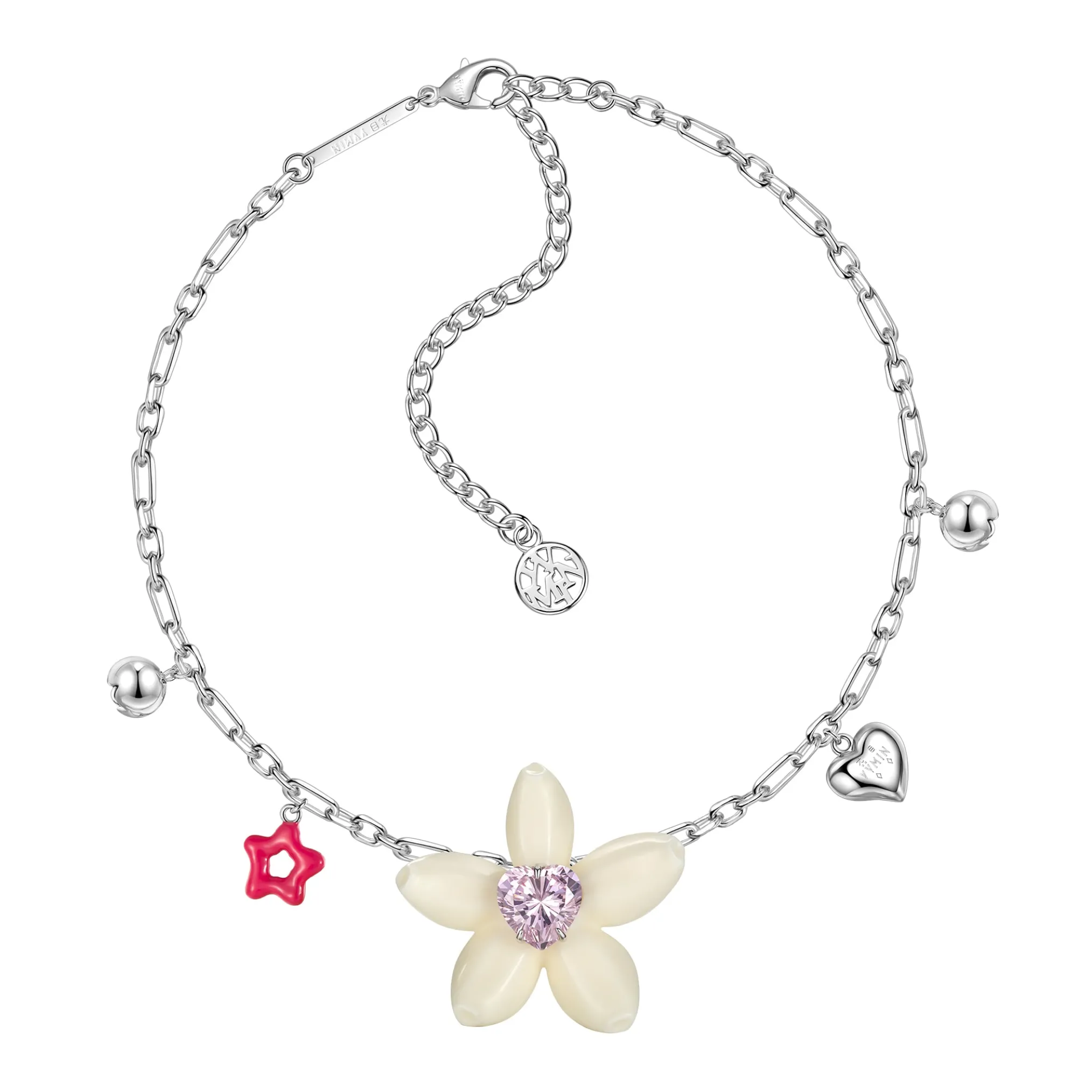 YVMIN X Cacien / Garlic Flower Gem Necklace